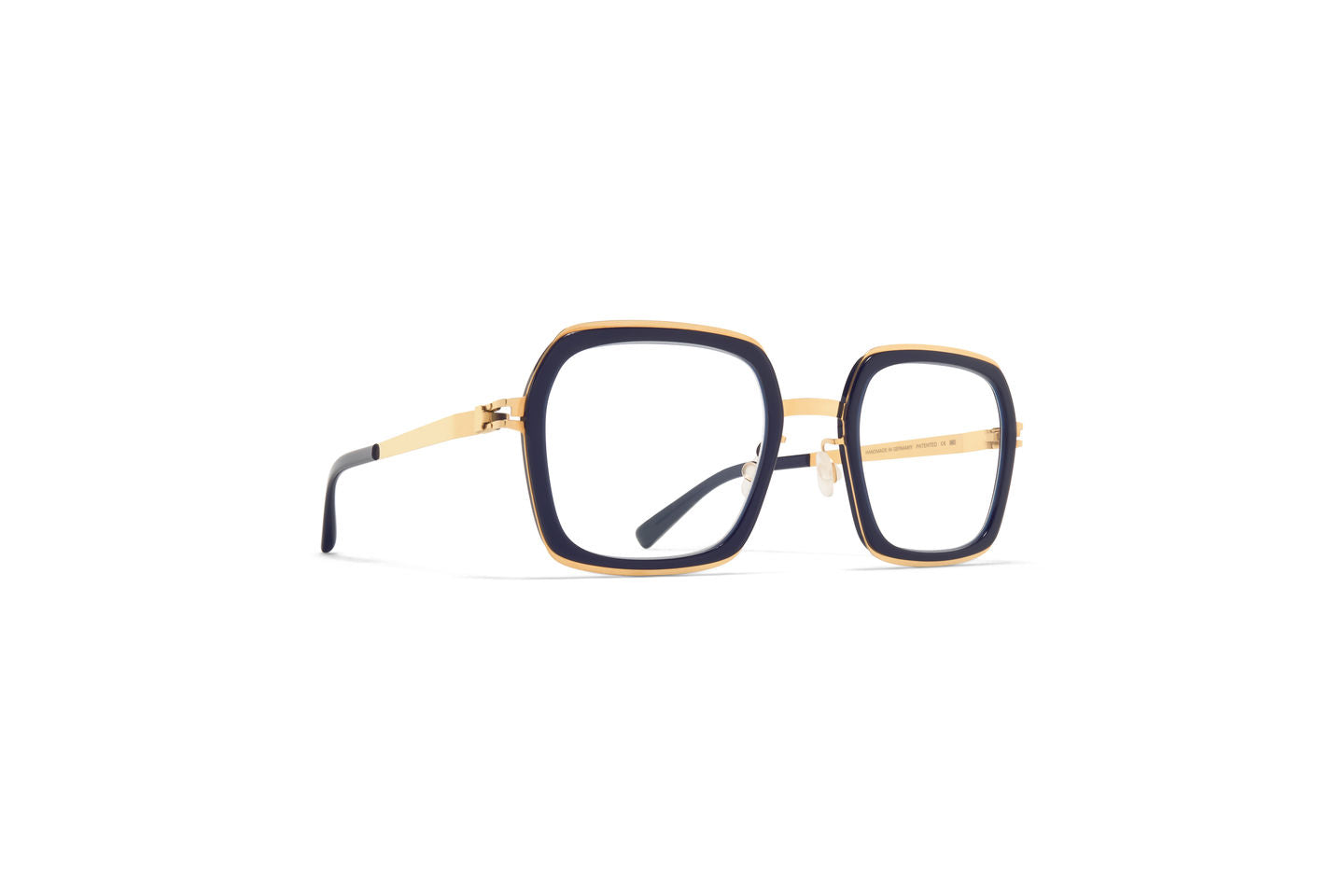 Occhiali da vista MYKITA DELFINA Glossy Gold Milky Indigo