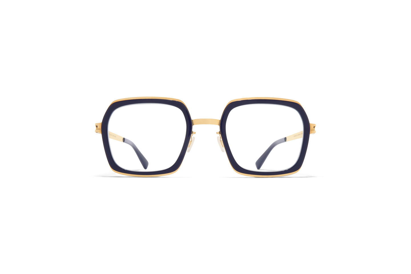 Occhiali da vista MYKITA DELFINA Glossy Gold Milky Indigo