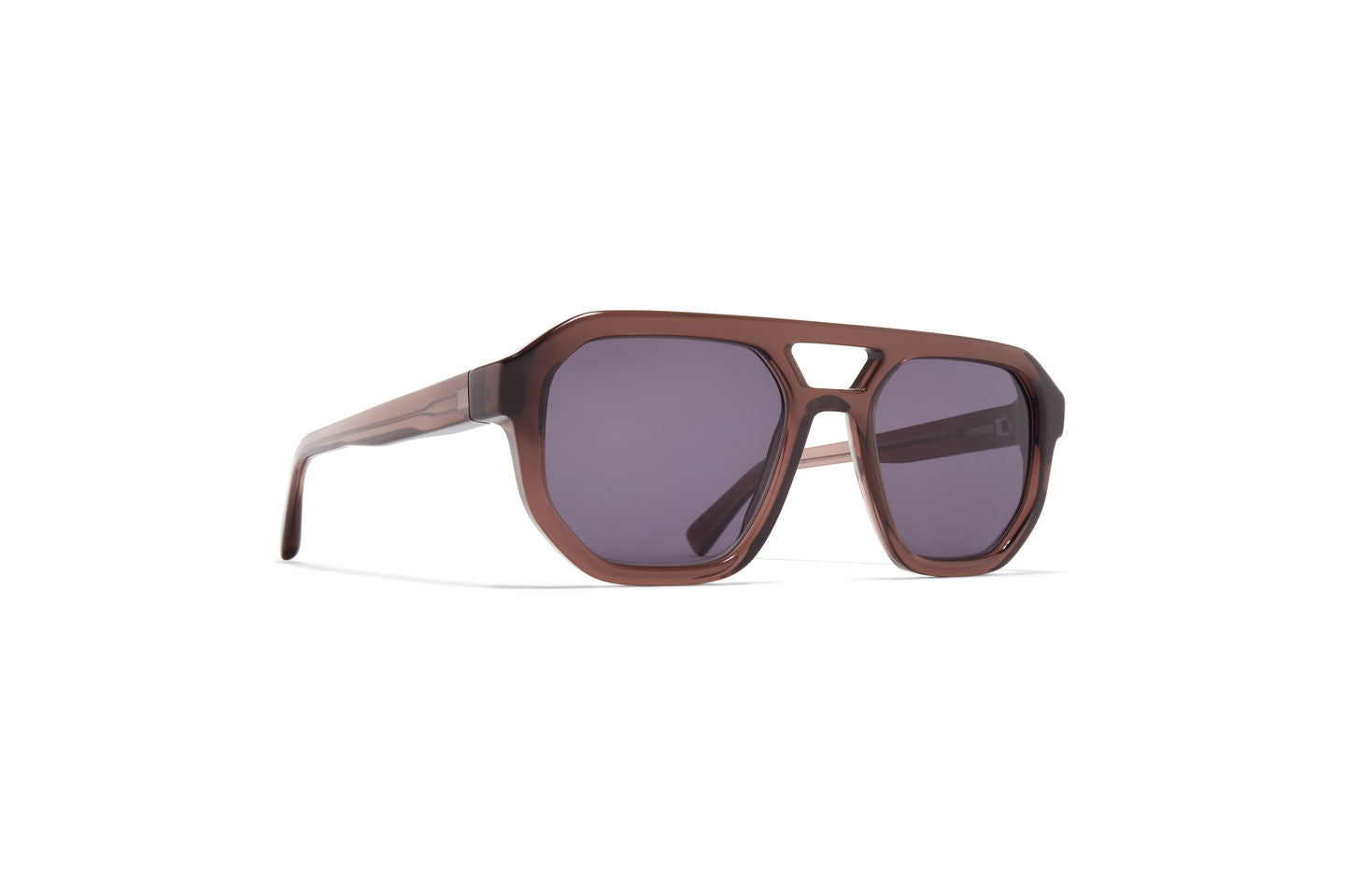 Occhiali da sole MYKITA AMARE Maroon Shiny Silver