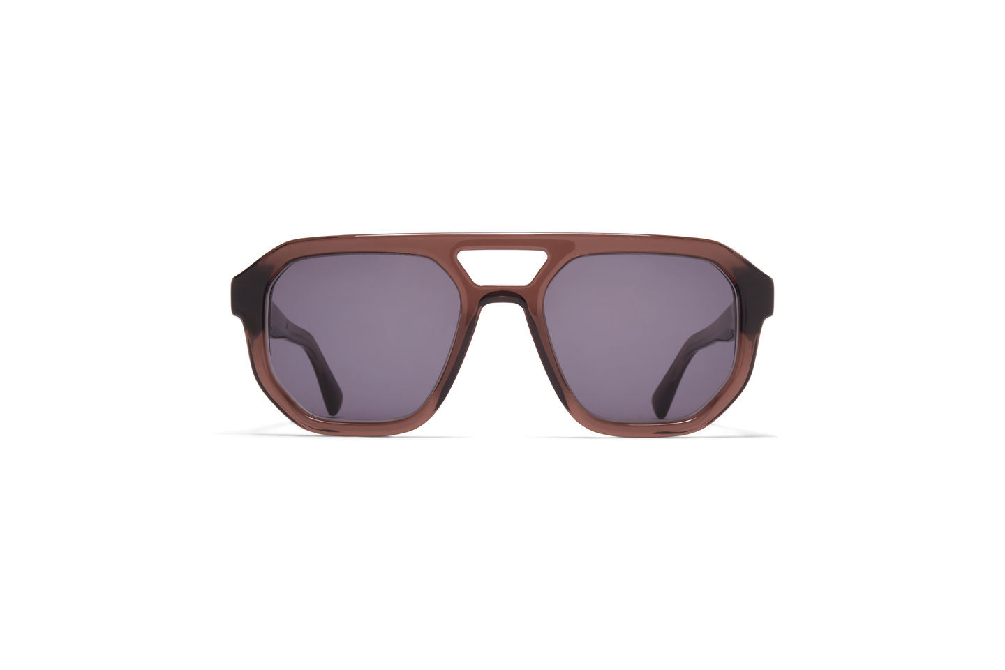 Occhiali da sole MYKITA AMARE Maroon Shiny Silver