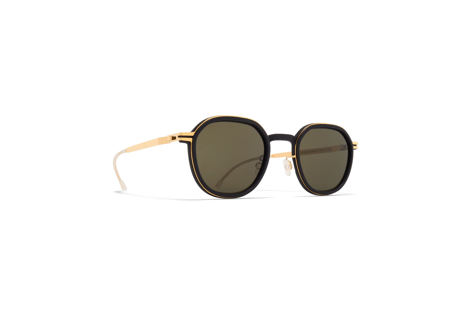 Occhiali da sole MYKITA BIRCH Pitch Black Glossy Gold
