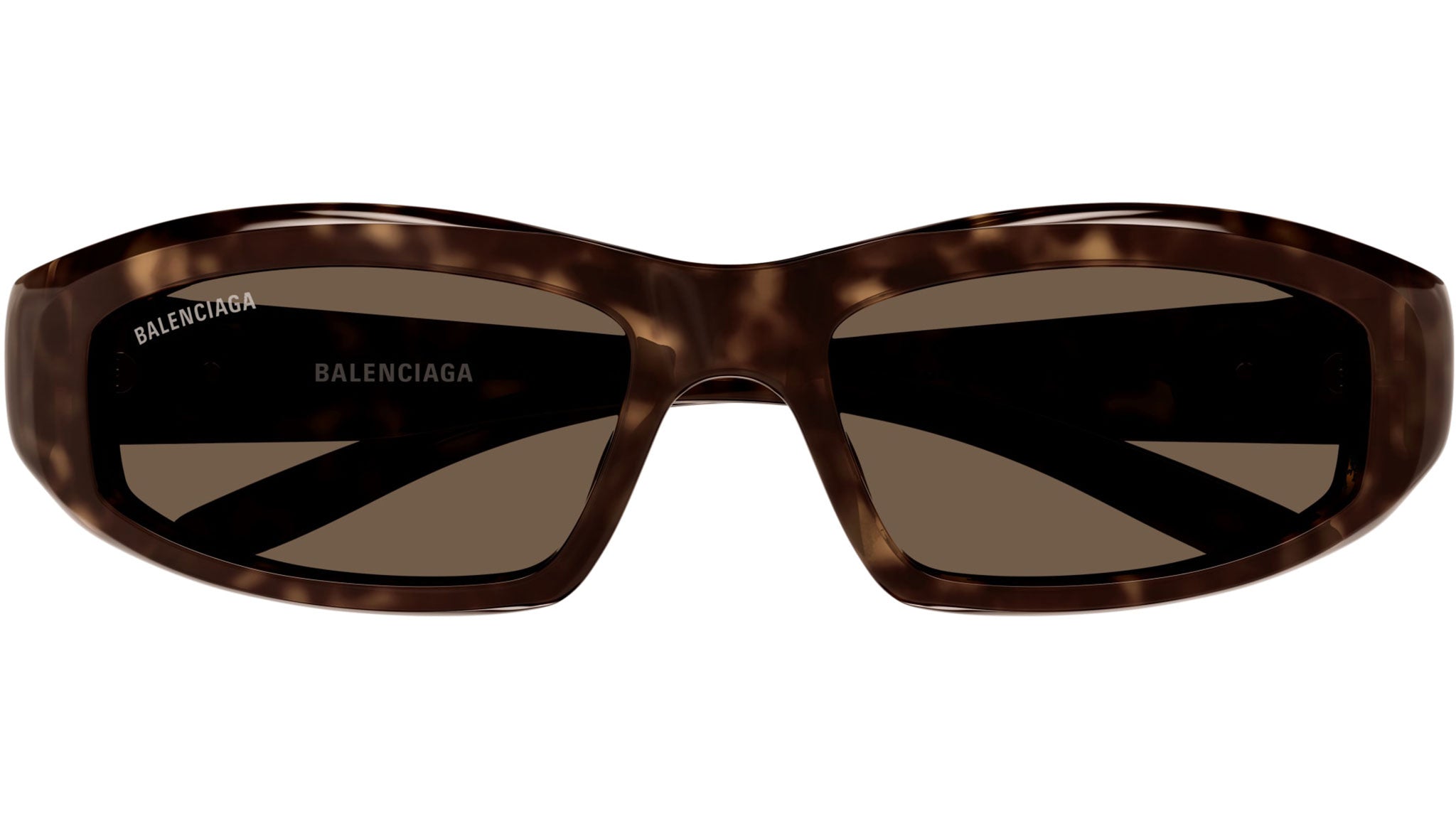 Occhiali da sole BALENCIAGA BB0408S Shiny dark havana