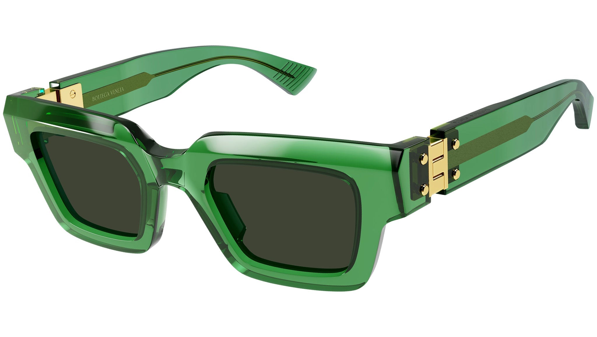 Occhiali da sole BOTTEGA VENETA BV1230S Shiny transparent green