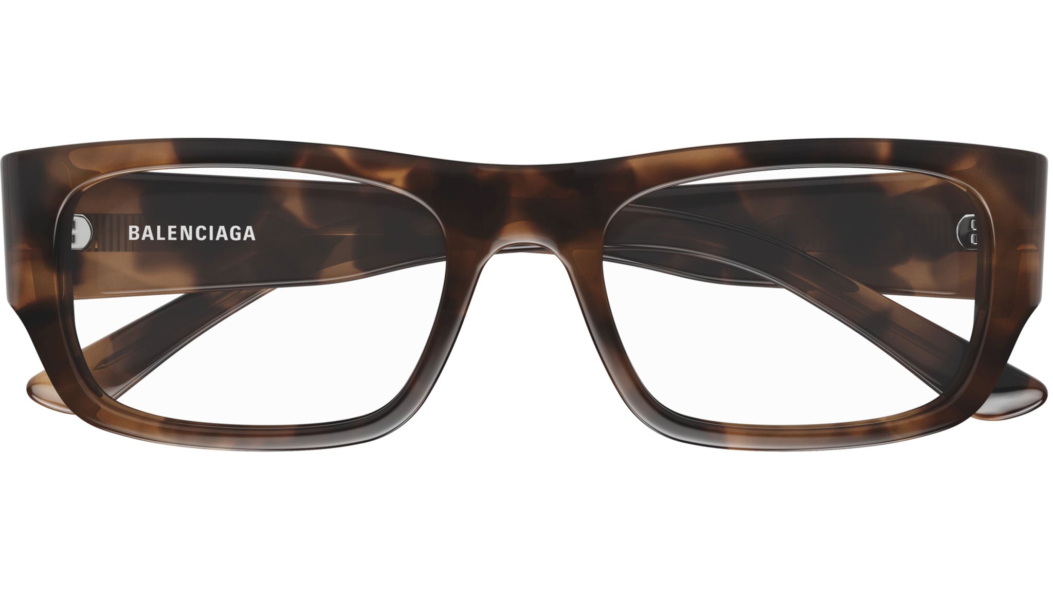 Occhiali da vista BALENCIAGA BB0370O Shiny brown havana