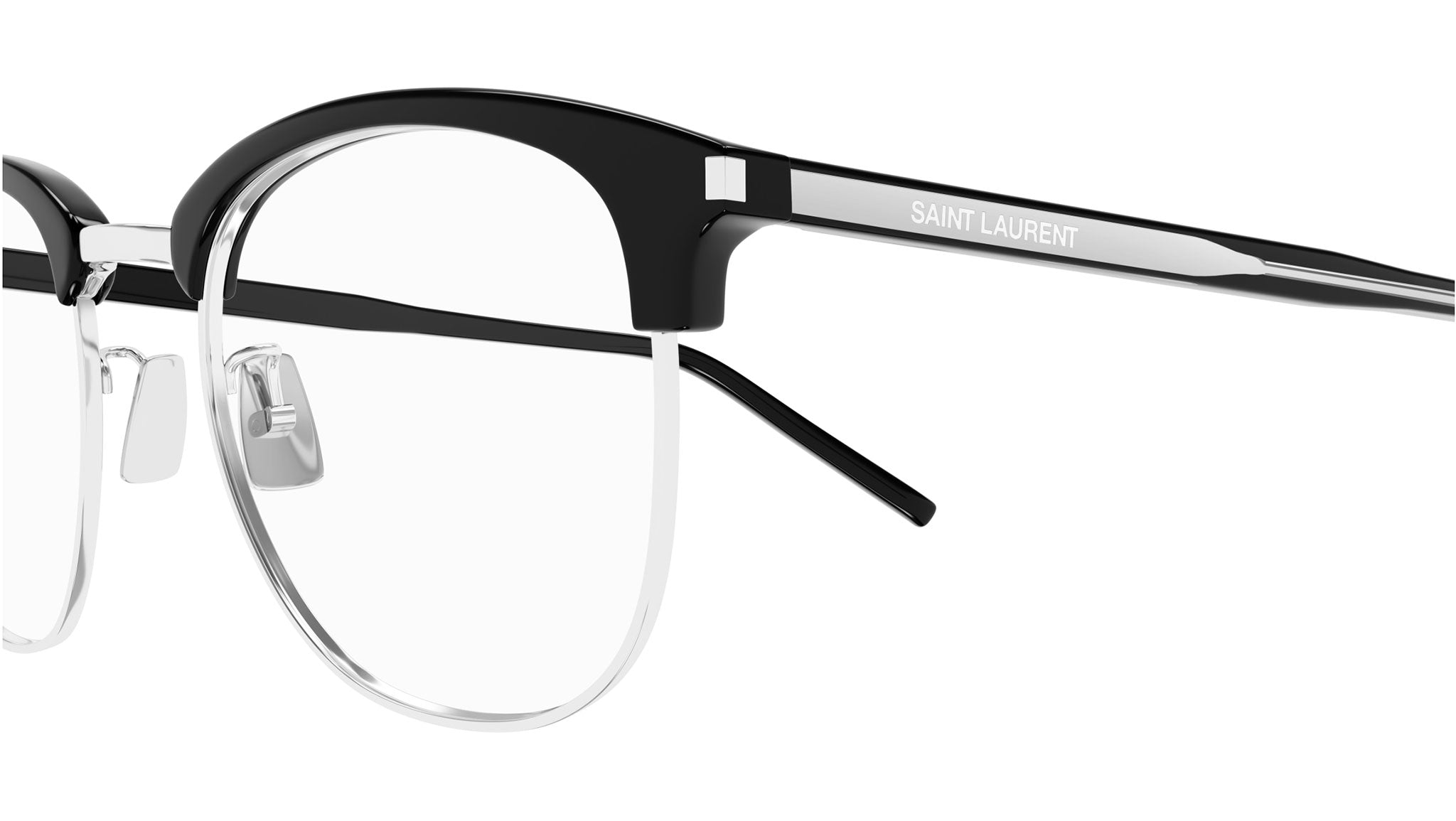Occhiali da vista SAINT LAURENT SL779 Shiny solid black shiny silver