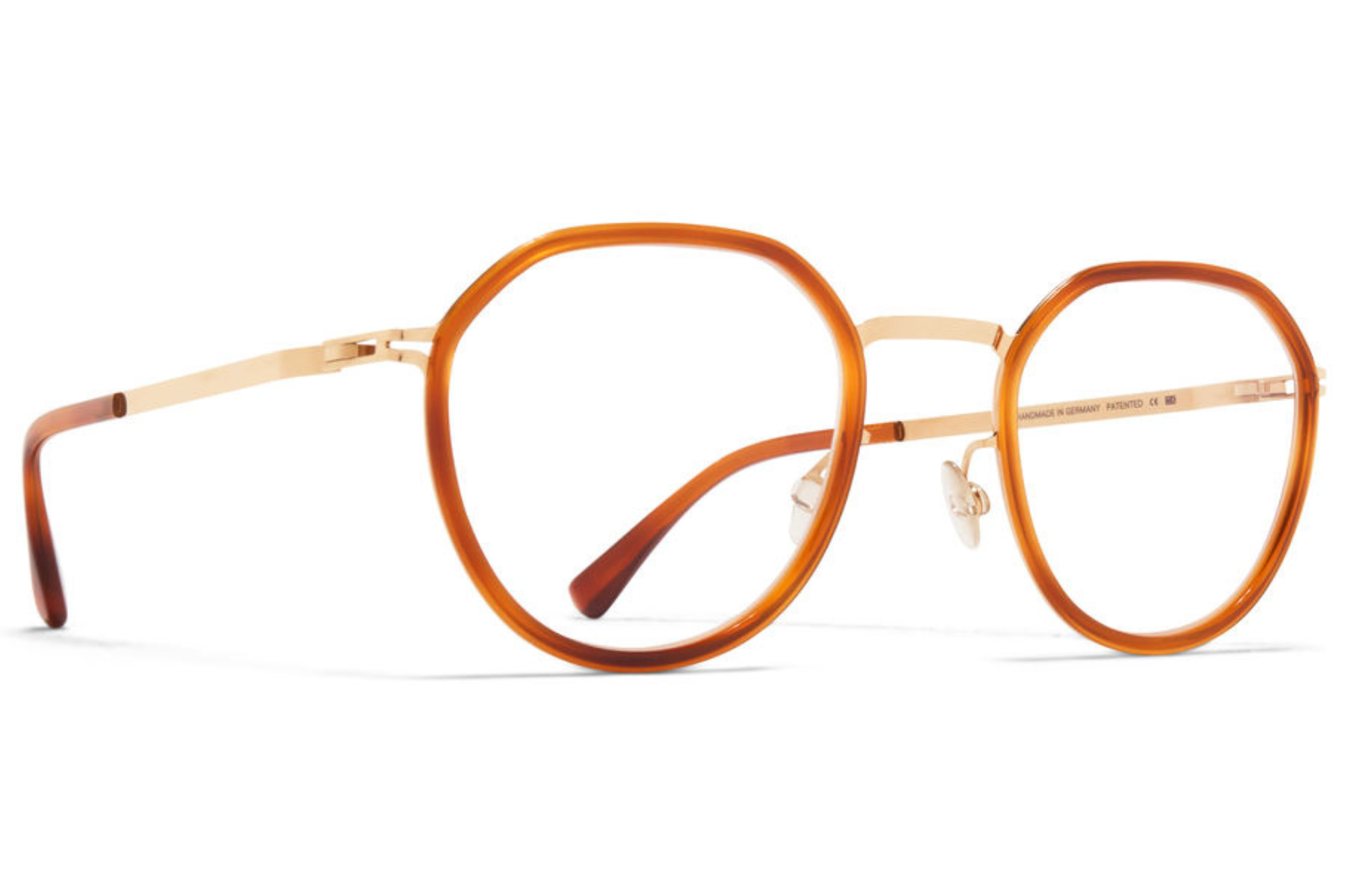 Occhiali da vista MYKITA JUSTUS A99-Champagnegold Soft Havana