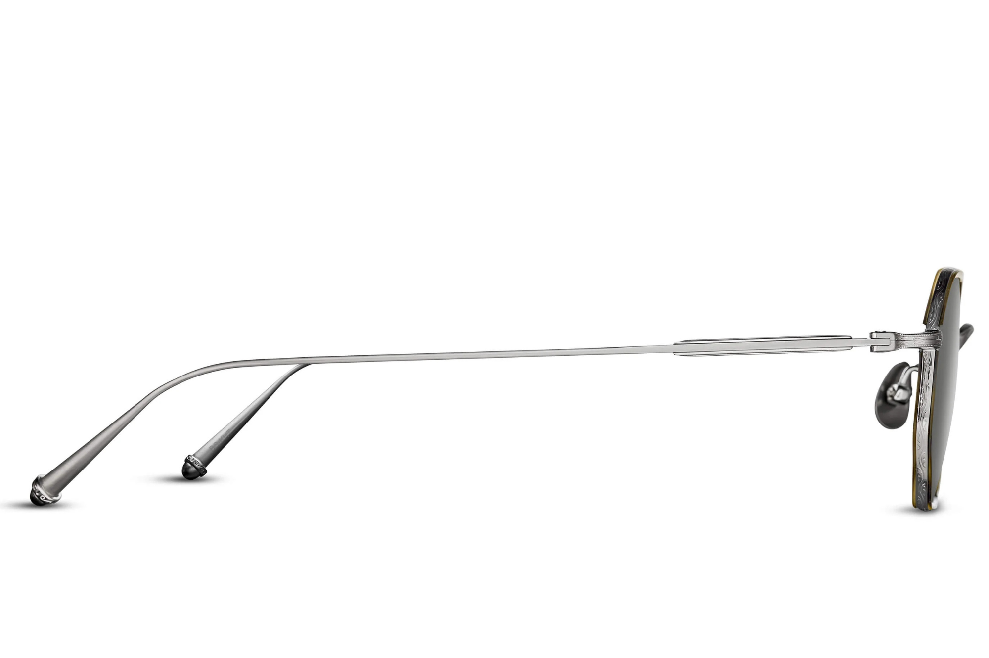 Occhiali da sole MATSUDA M3086-I Brushed Silver - Khaki Tortoise