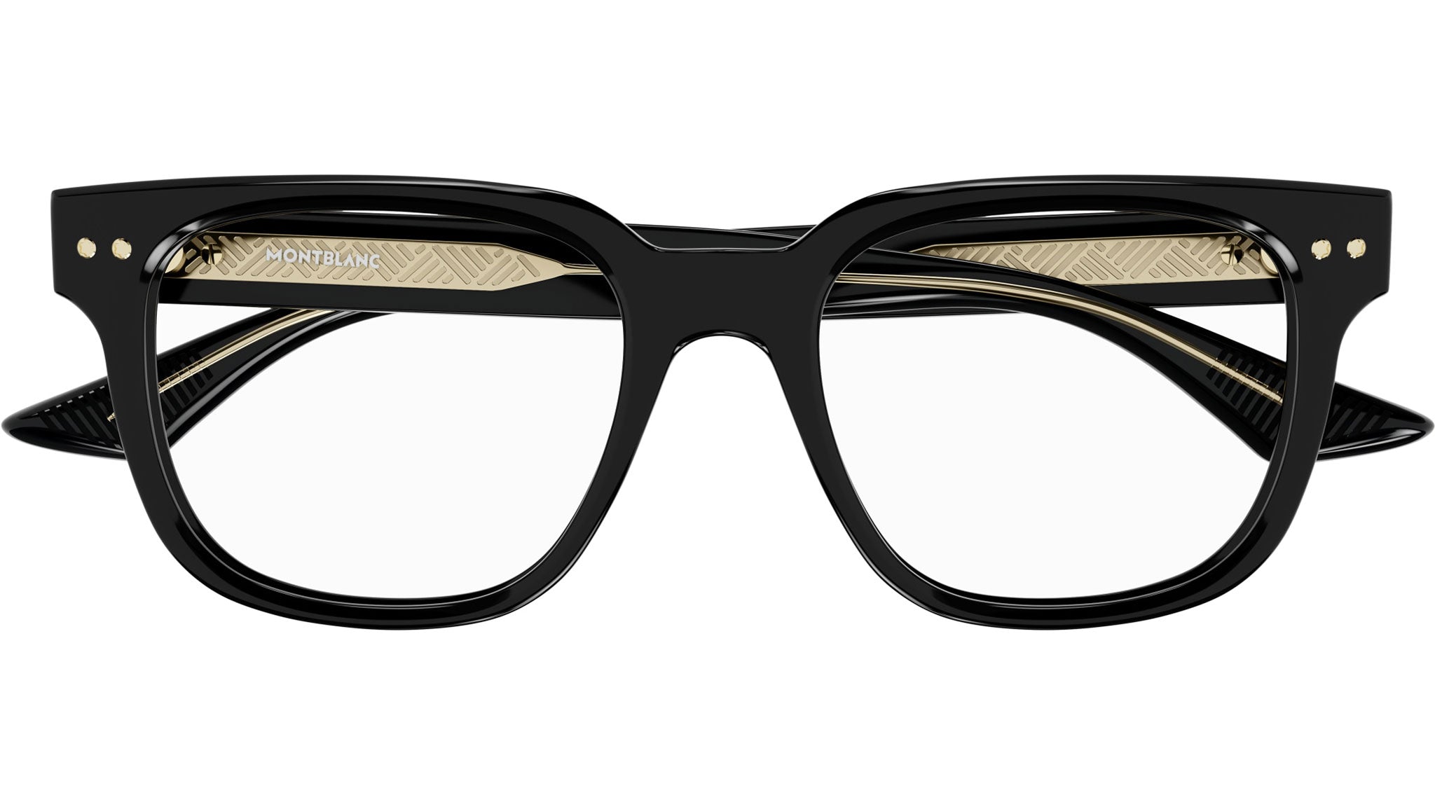 Occhiali da vista MONTBLANC MB0321O Shiny solid black