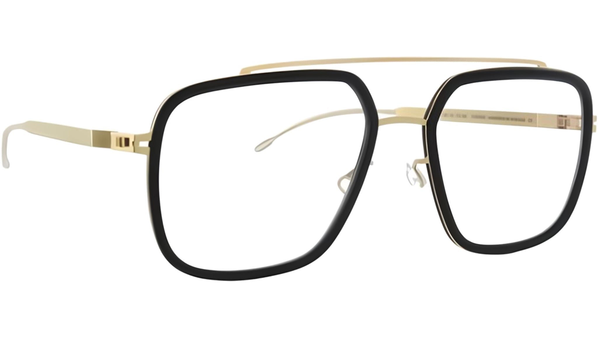 Occhiali da vista MYKITA REED Pitch black glossy gold