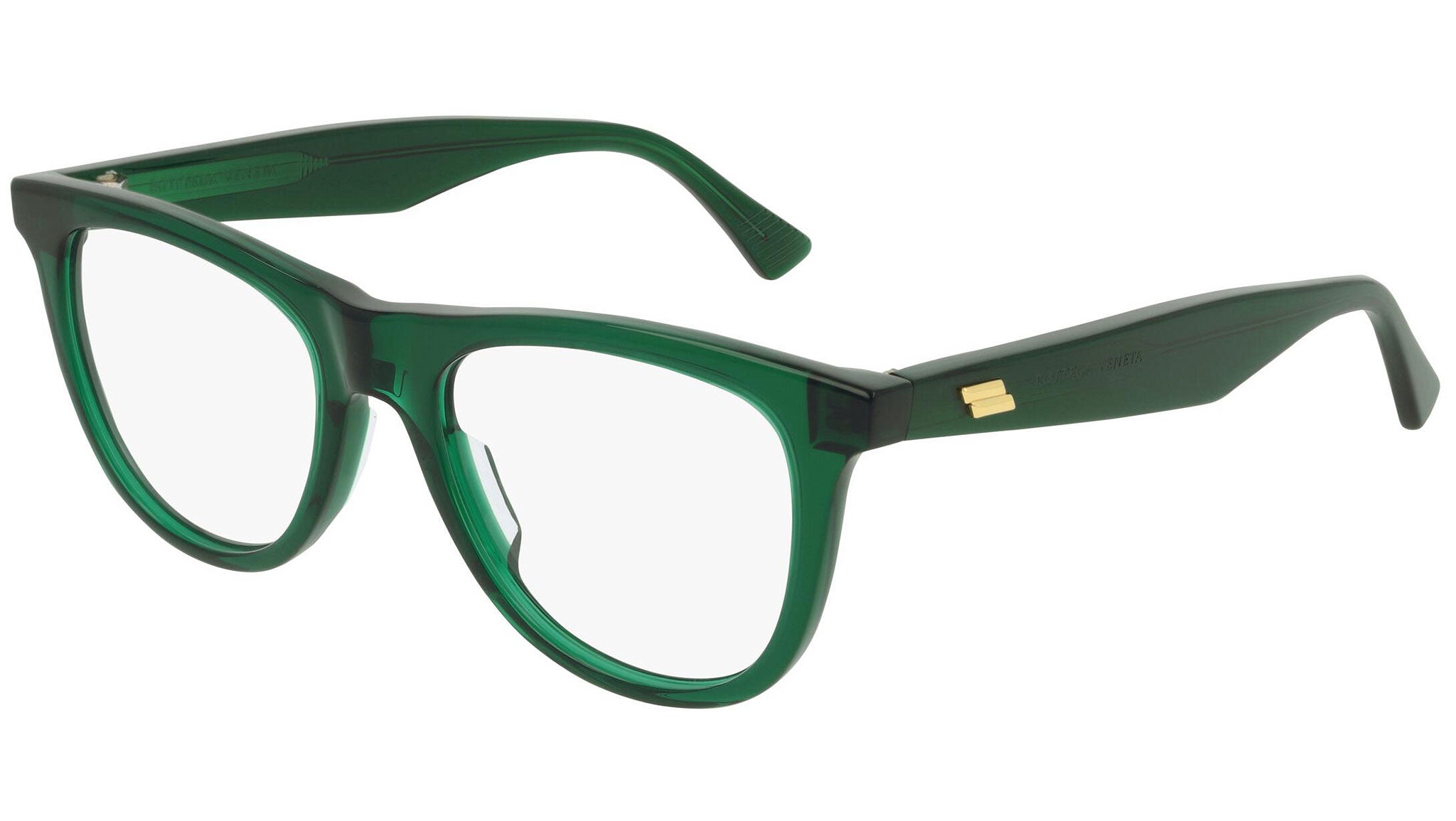 Occhiali da vista BOTTEGA VENETA BV1019O Shiny transparent green