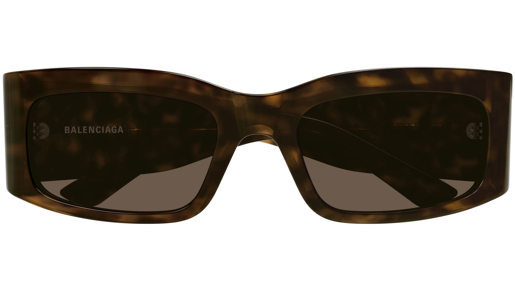 Occhiali da sole BALENCIAGA BB0328S Shiny dark havana