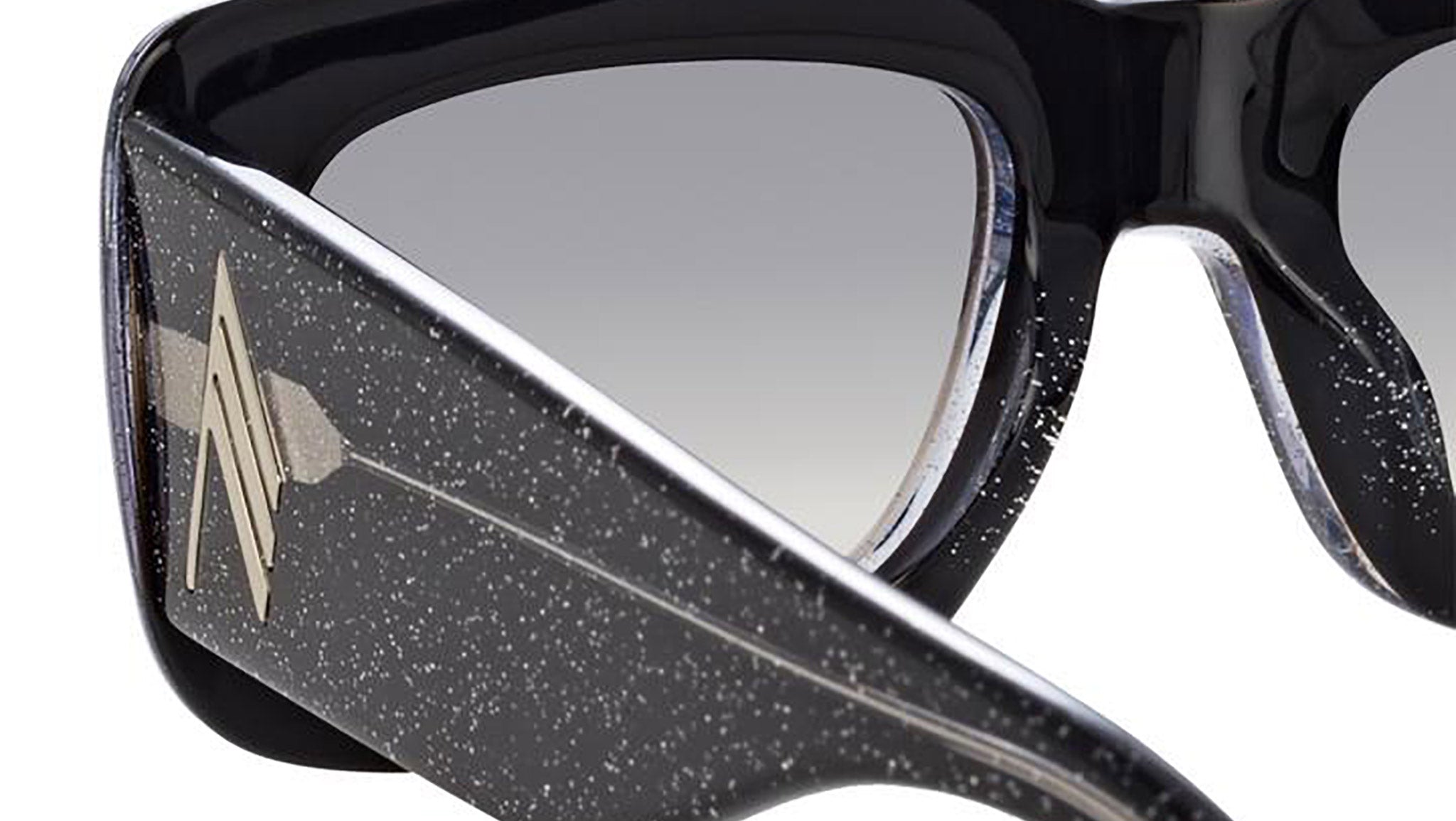 Occhiali THE ATTICO Marfa Black glitter