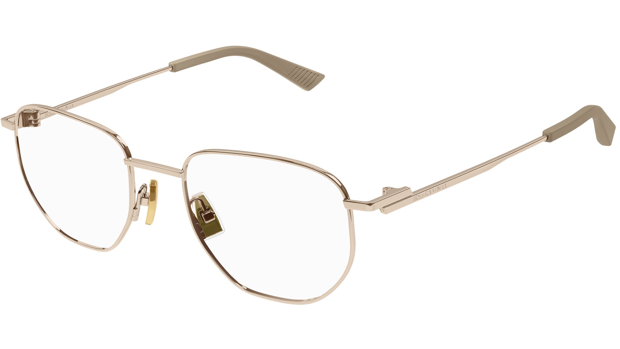 Occhiali da vista BOTTEGA VENETA BV1301O Shiny rose gold