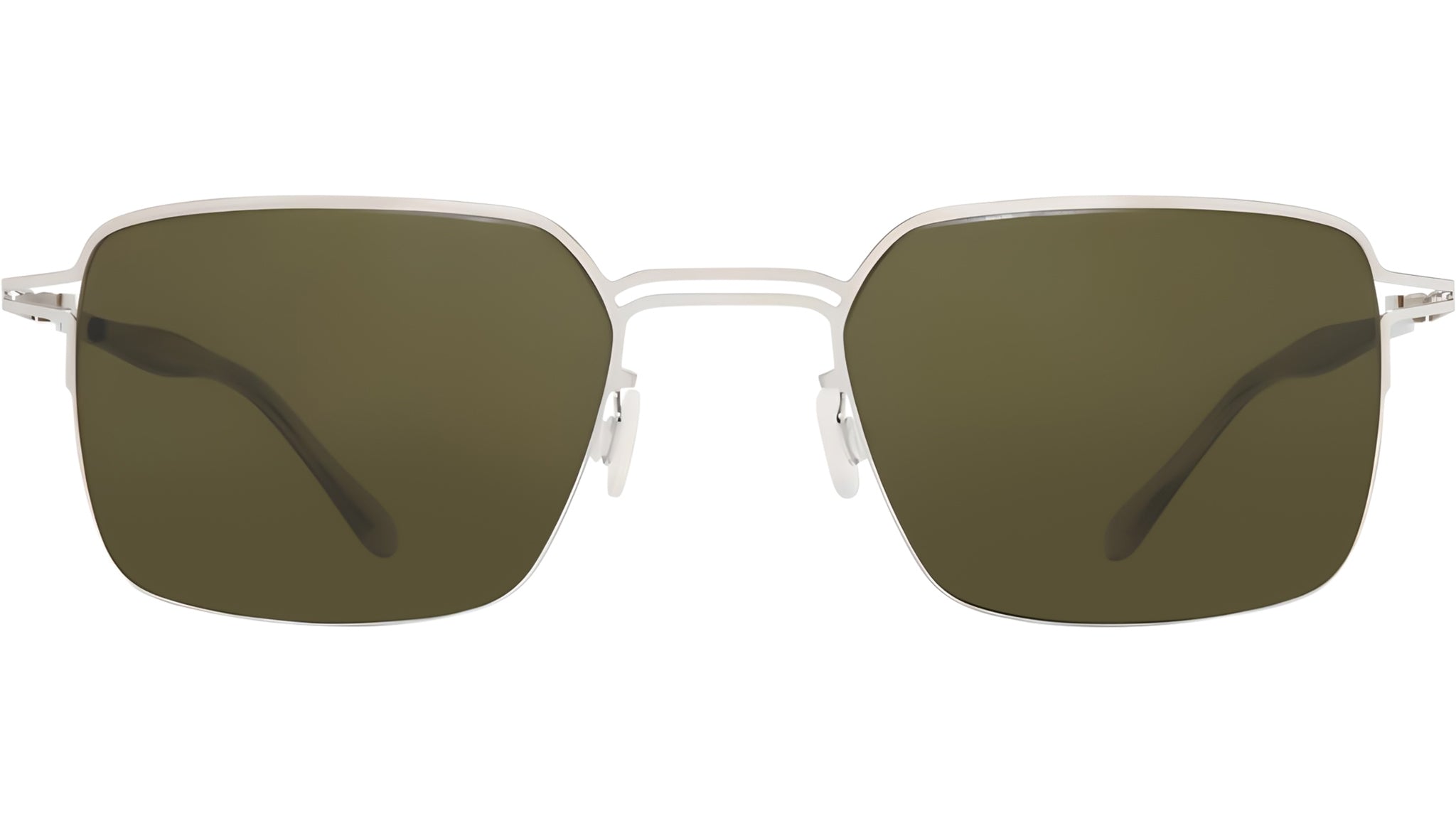 Occhiali da sole MYKITA ALCOTT Shiny silver