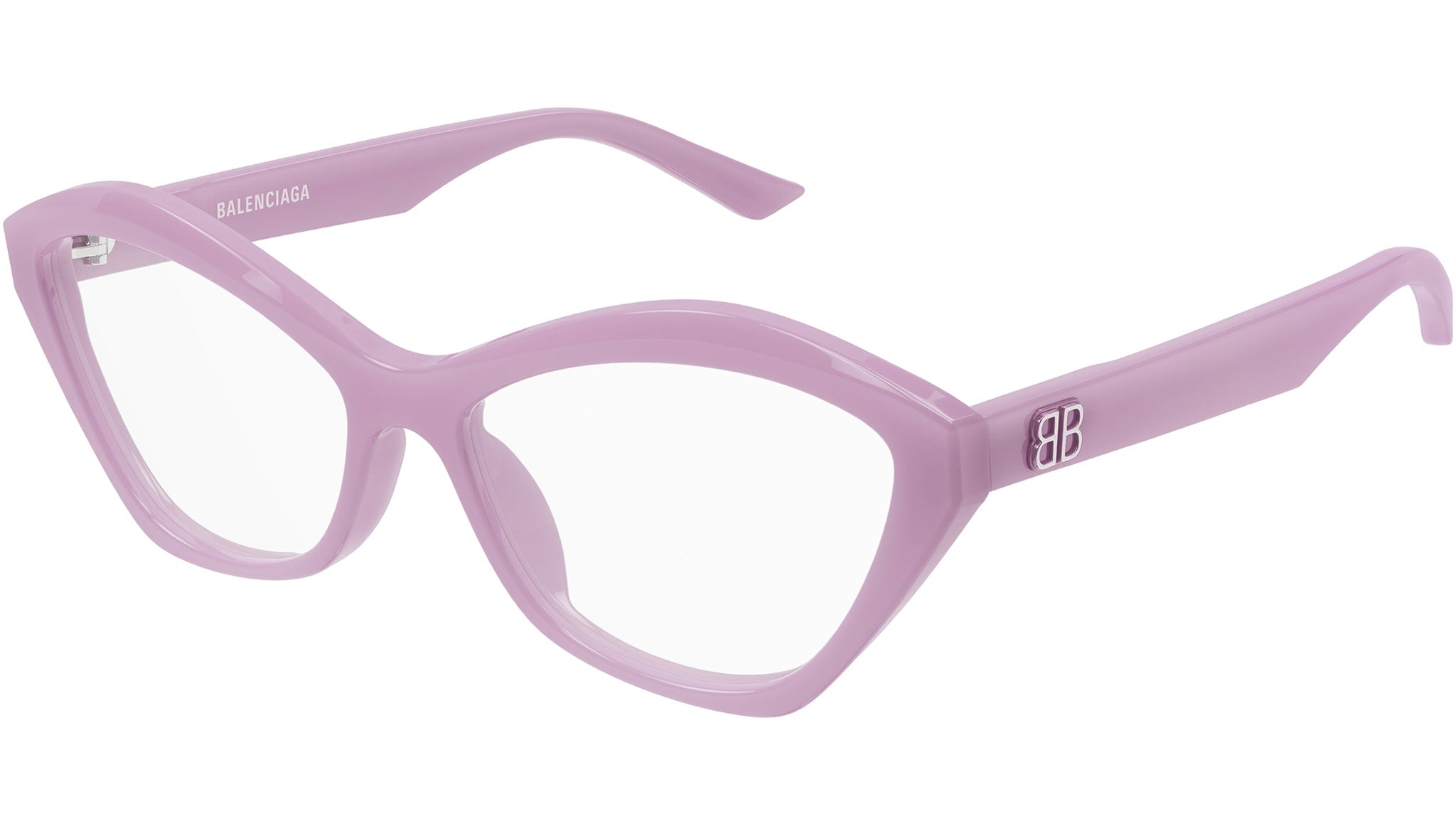 Occhiali da vista BALENCIAGA BB0341O Shiny super milky creamy lavender