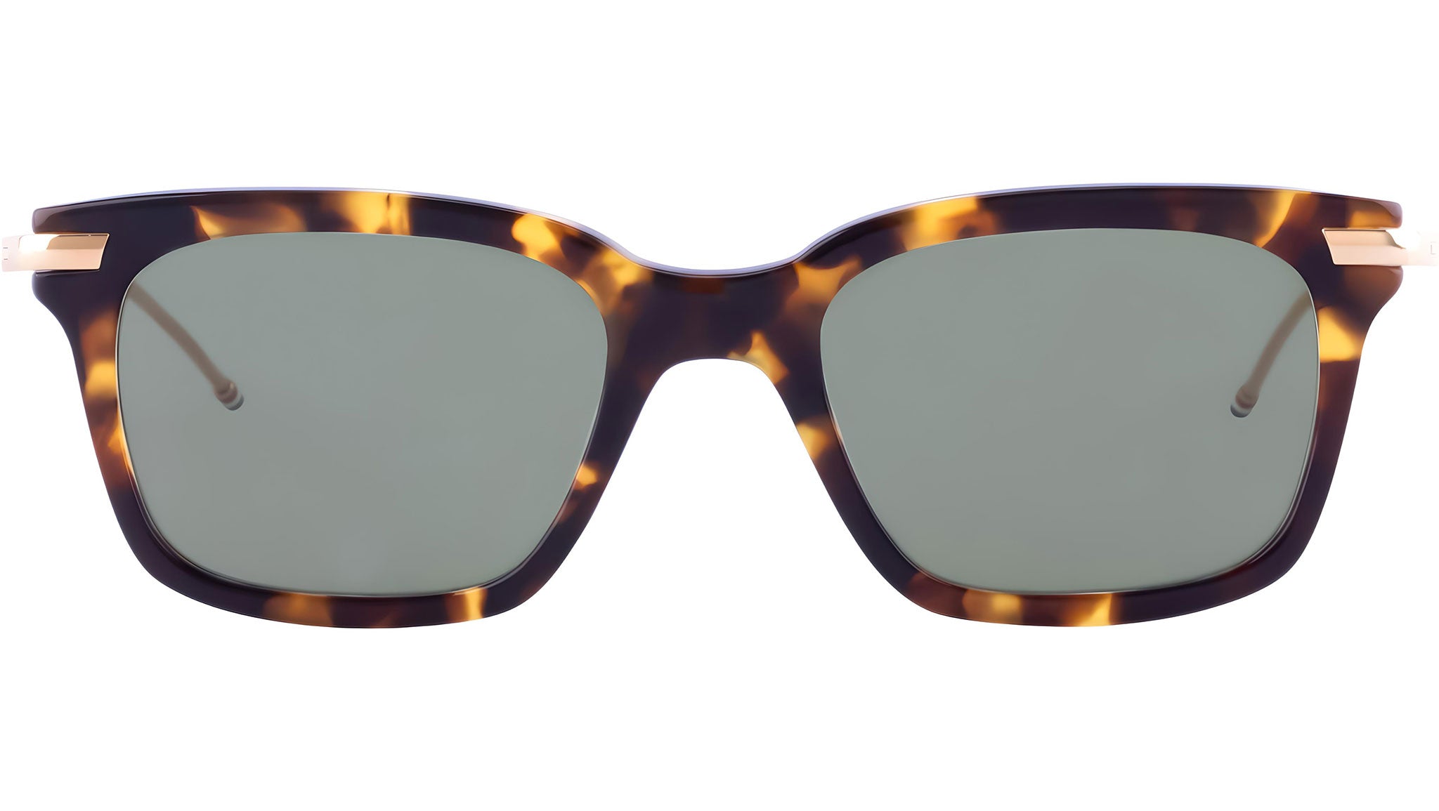 Occhiali THOM BROWNE UES701A Honey tortoise gold plated titanium