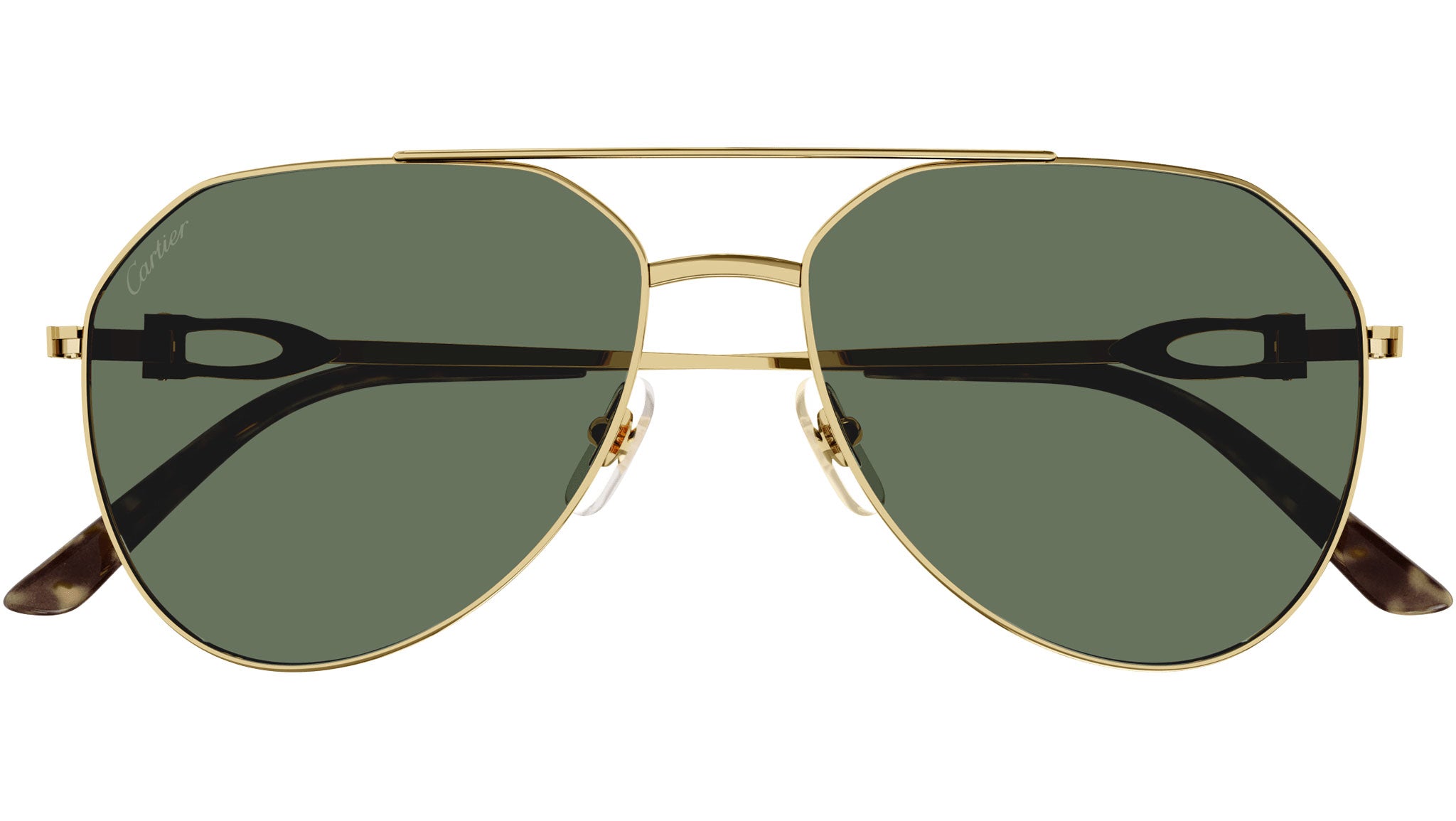 Occhiali da sole CARTIER CT0364S Smooth golden finish