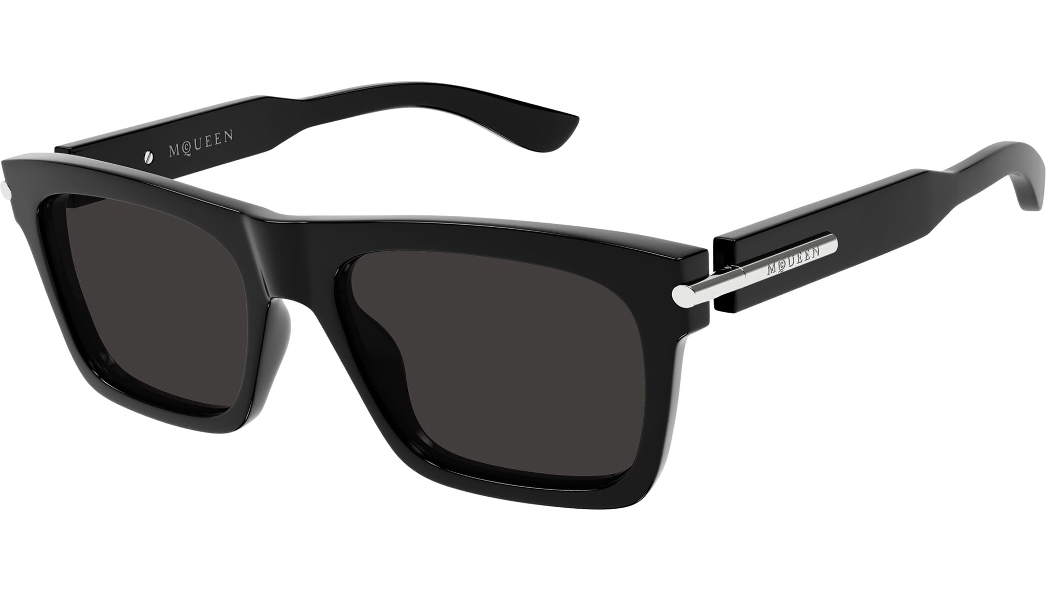 Occhiali da sole ALEXANDER MCQUEEN AM0495S Shiny solid black