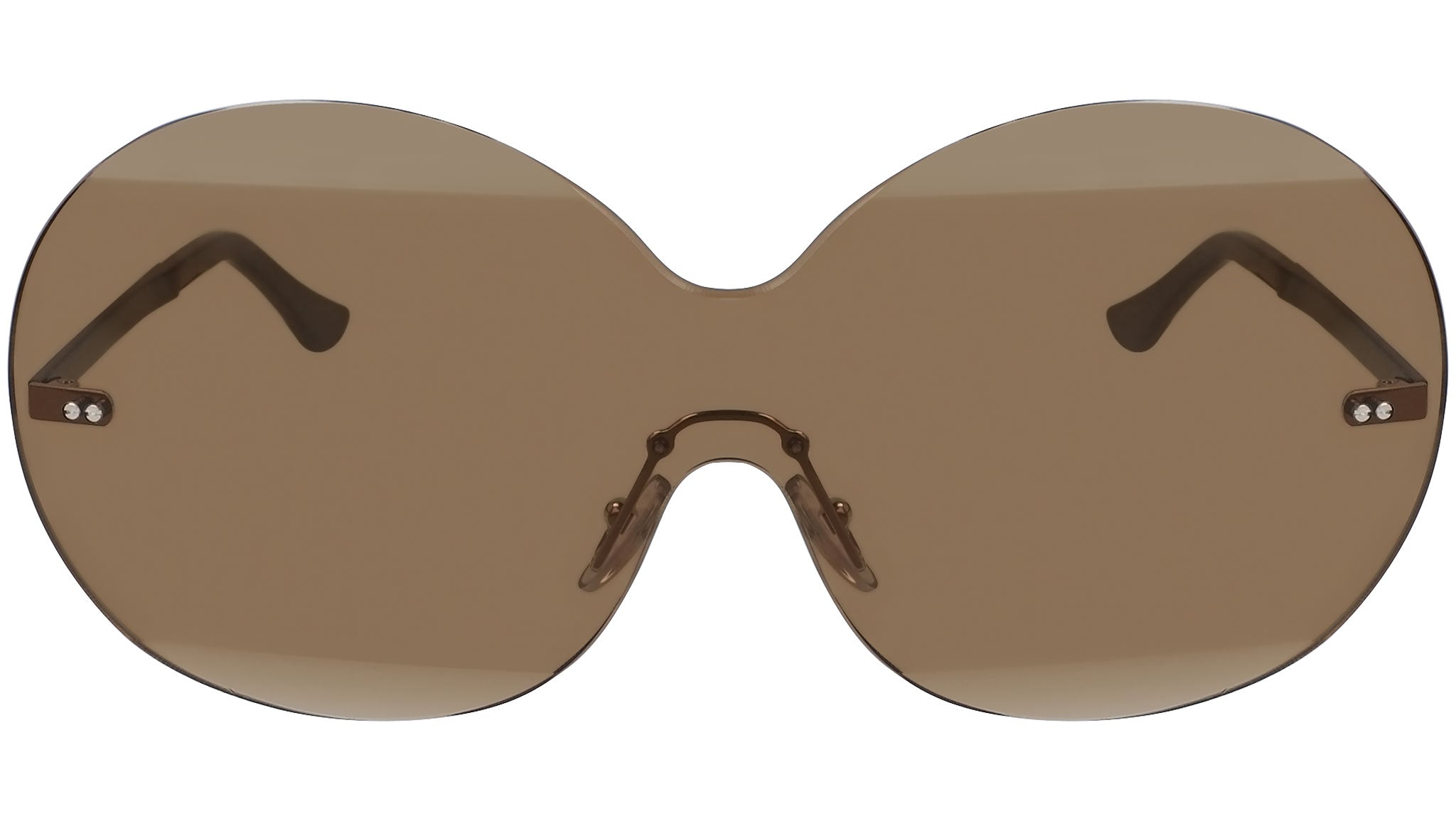 occhiali da sole MARNI ME104S Black and brown