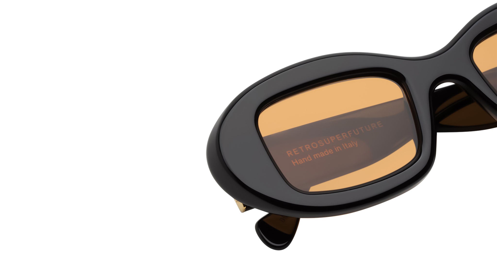 Occhiali RETROSUPERFUTURE Tutto Shiny black