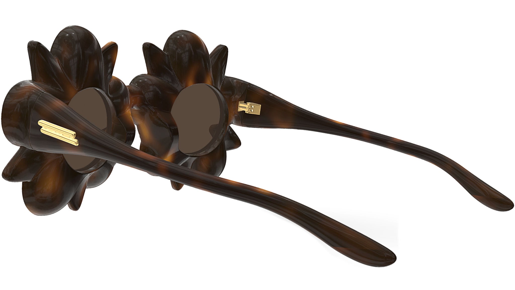 Occhiali da sole BOTTEGA VENETA BV1399S Shiny sprayed medium havana