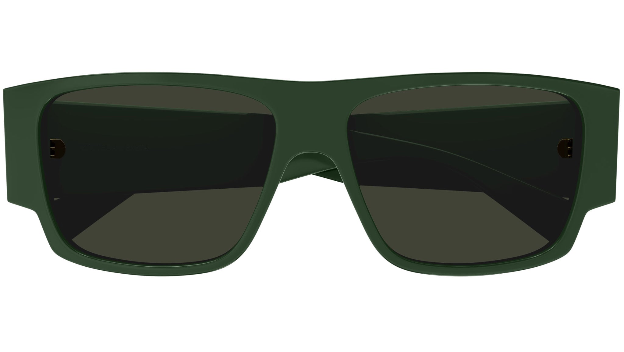 Occhiali da sole BOTTEGA VENETA BV1286S Shiny solid dark green