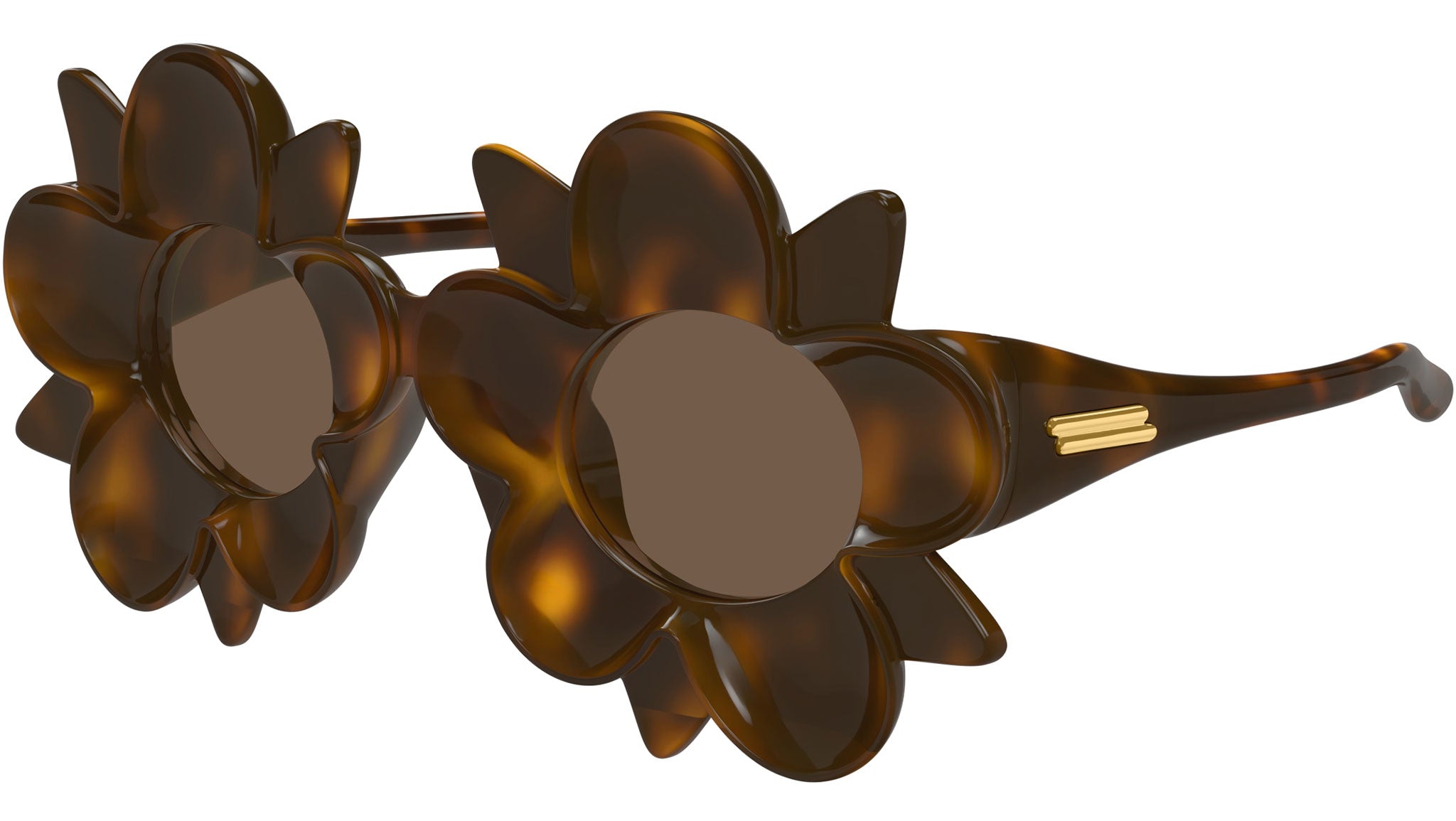 Occhiali da sole BOTTEGA VENETA BV1399S Shiny sprayed medium havana