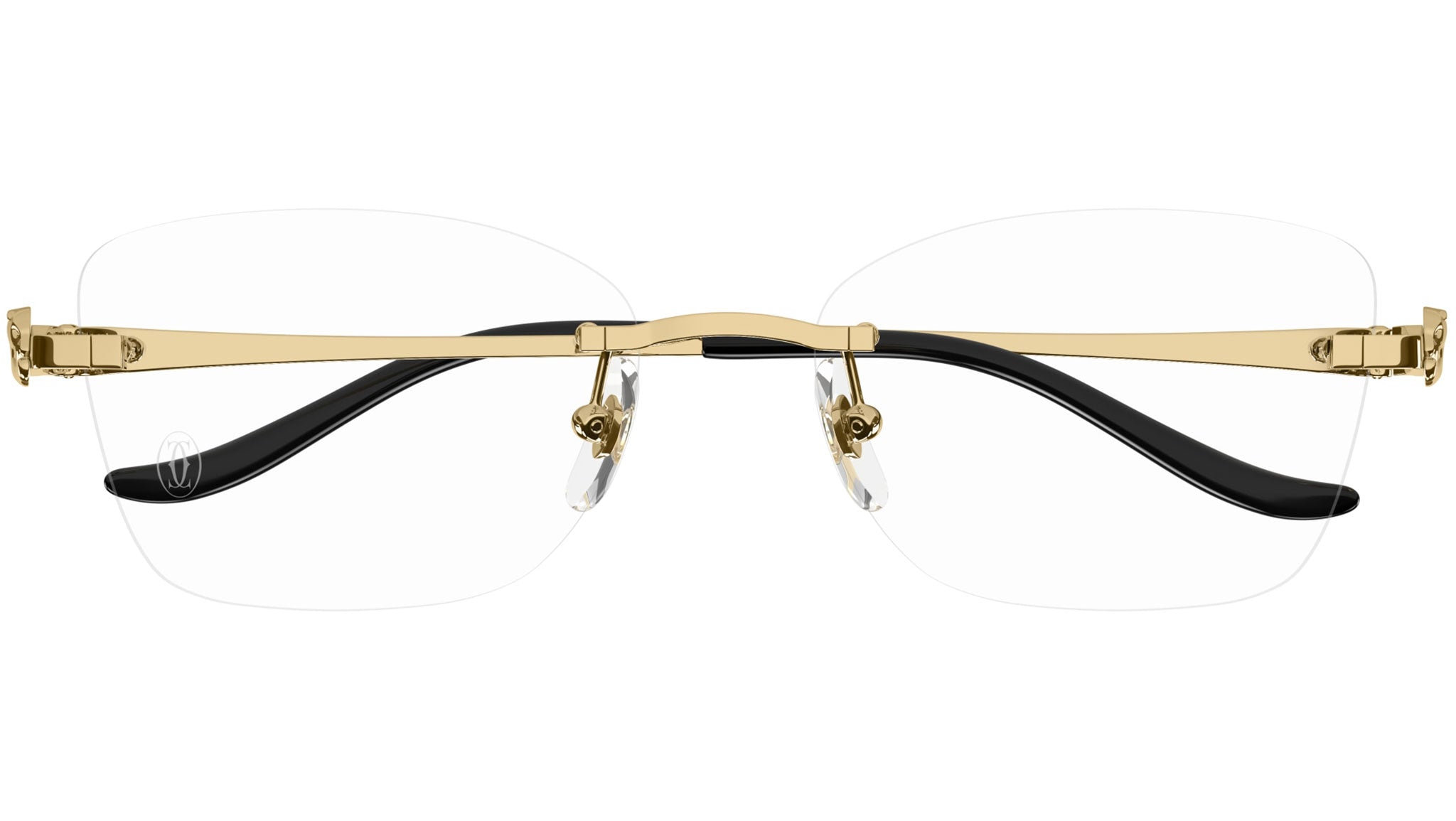 Occhiali da vista CARTIER CT0522O Smooth golden finish