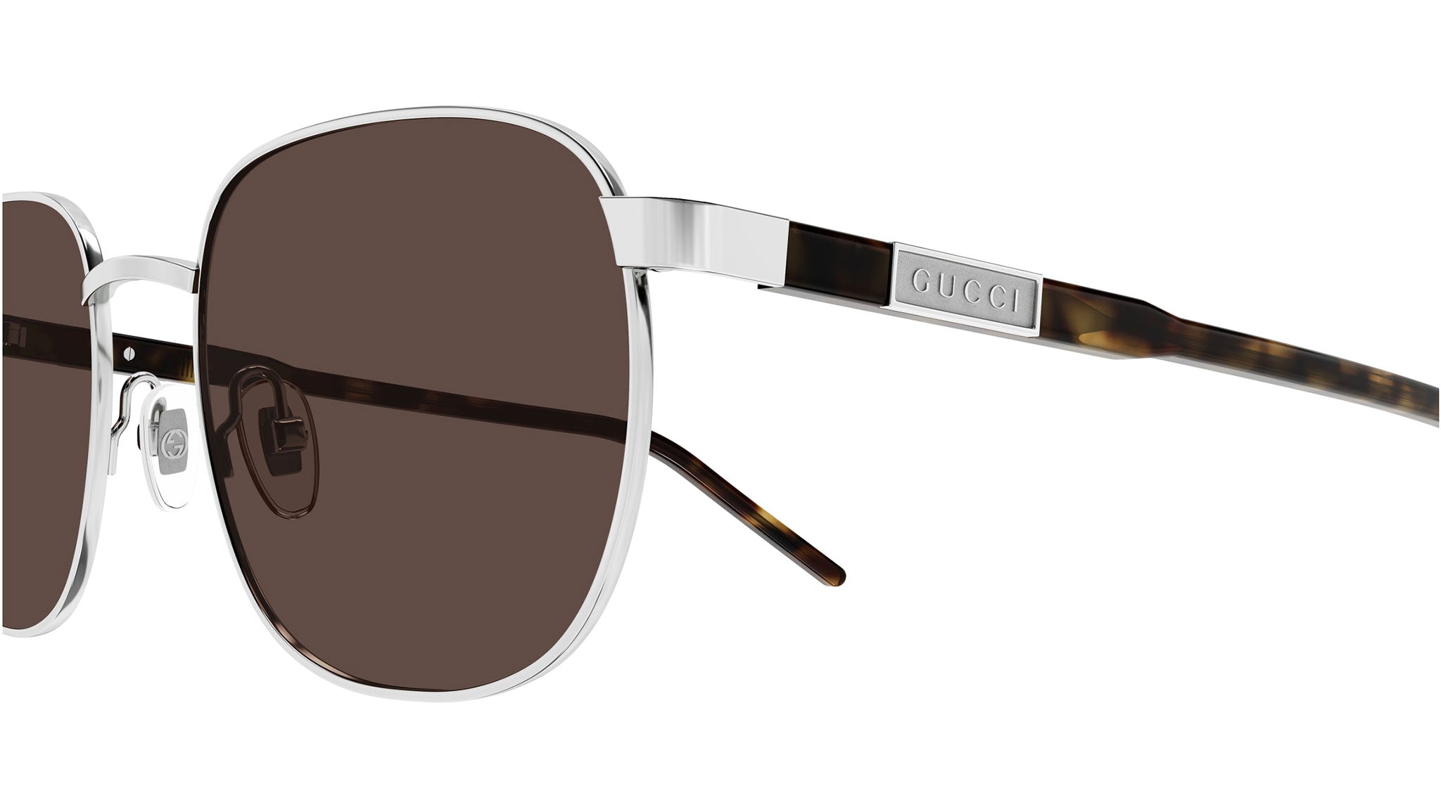 Occhiali da sole GUCCI GG1799S Shiny silver