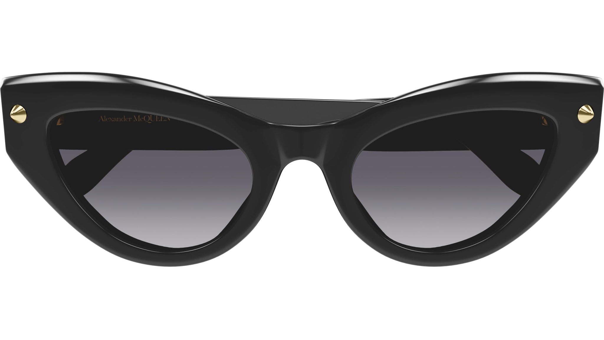 Occhiali da sole ALEXANDER MCQUEEN AM0407S Shiny solid black