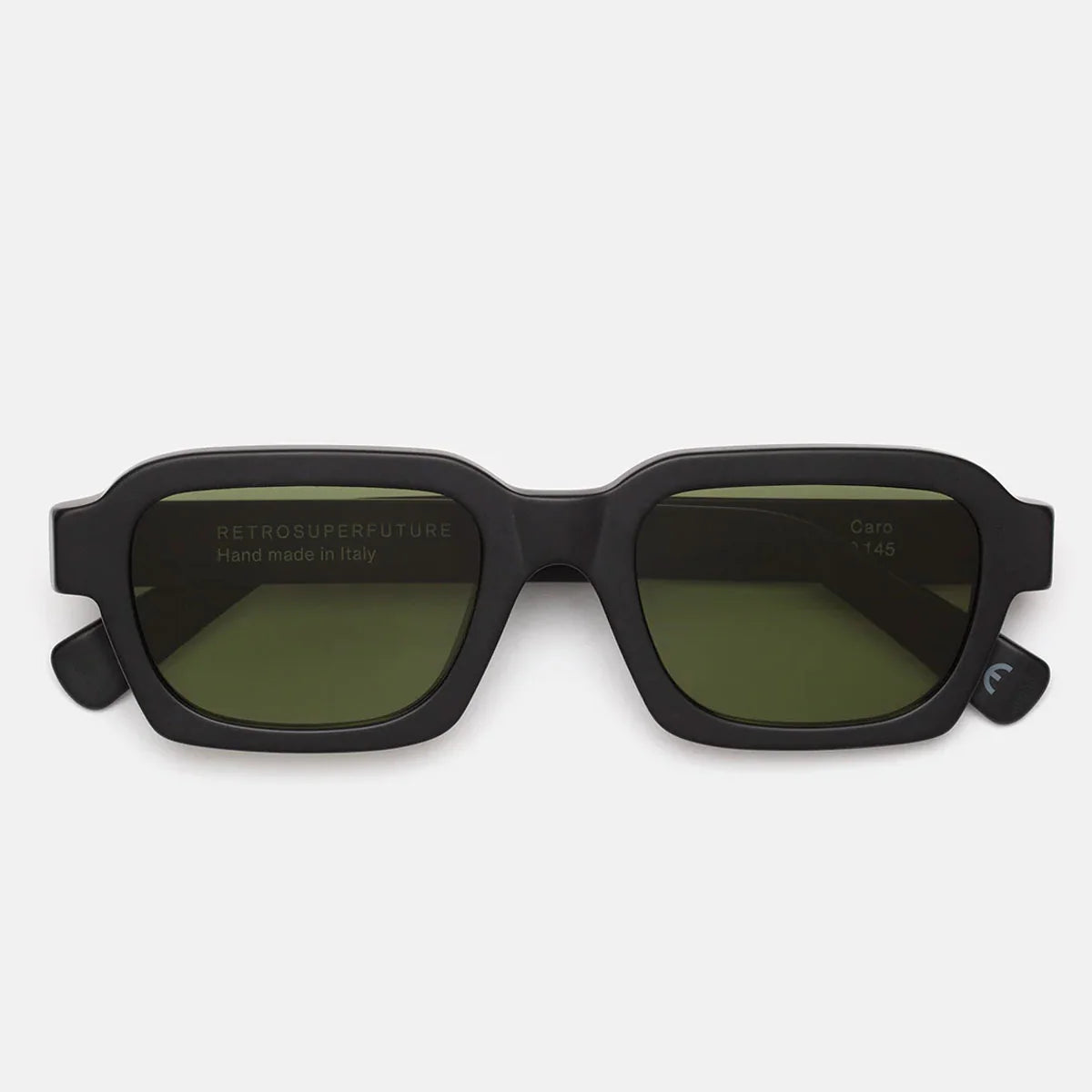 RetroSuperFuture Occhiali da Sole HIW Caro Black Matte Nero/Verde Unisex