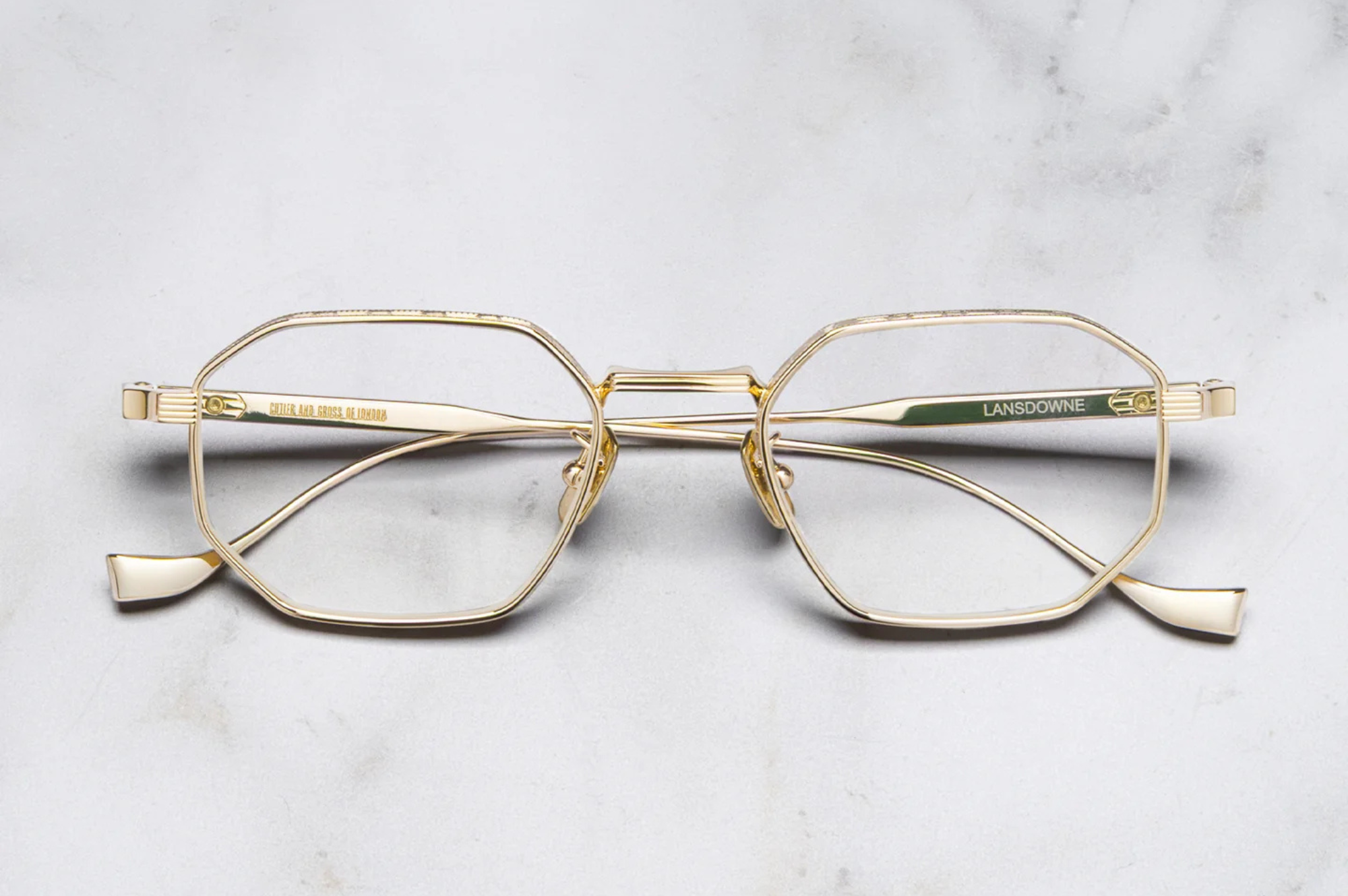 Occhiali da vista Cutler And Gross Lansdowne 1431 Gold