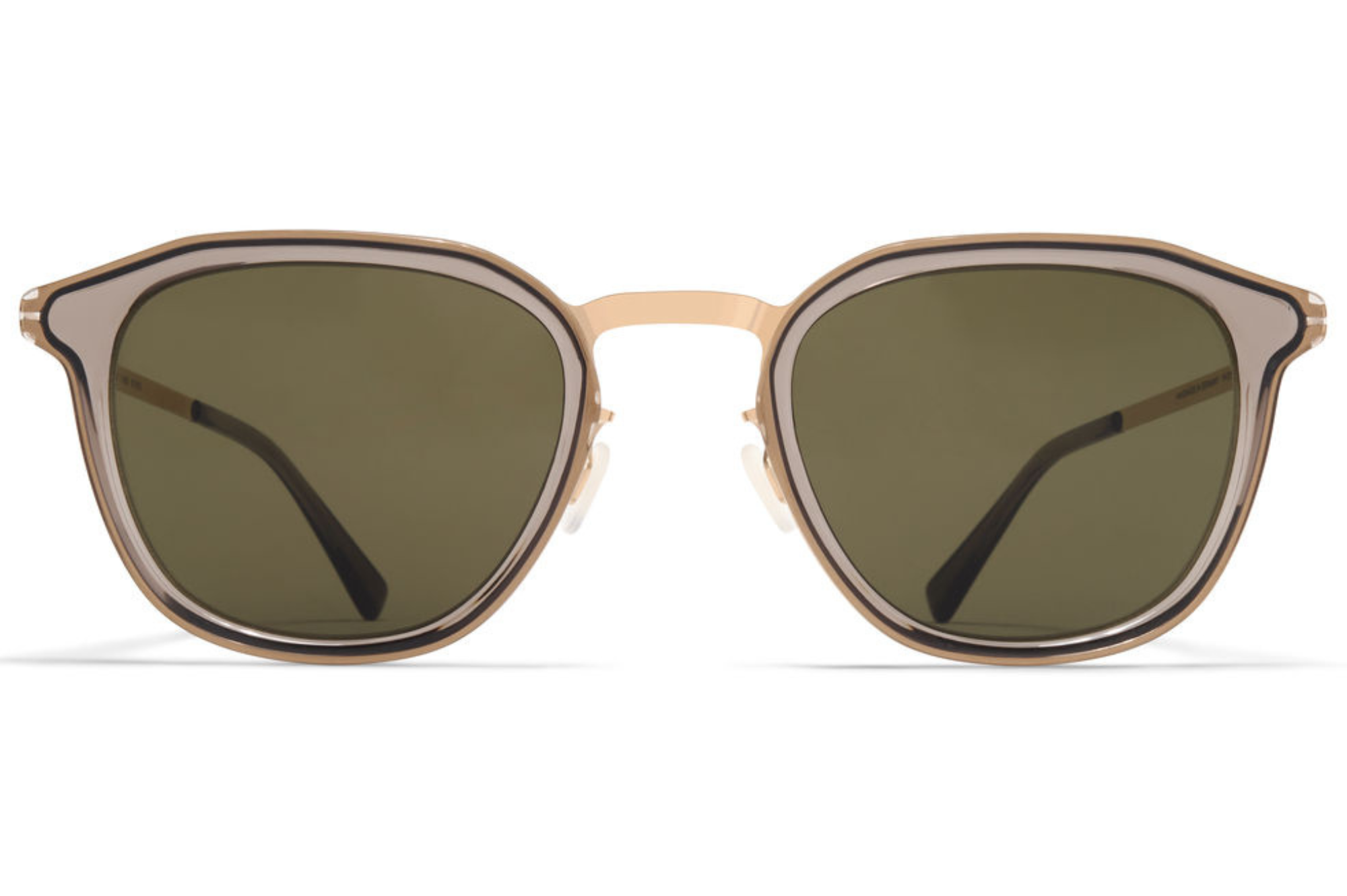 Occhiali da sole MYKITA PAVI A83-Champagne Gold Clear Ash