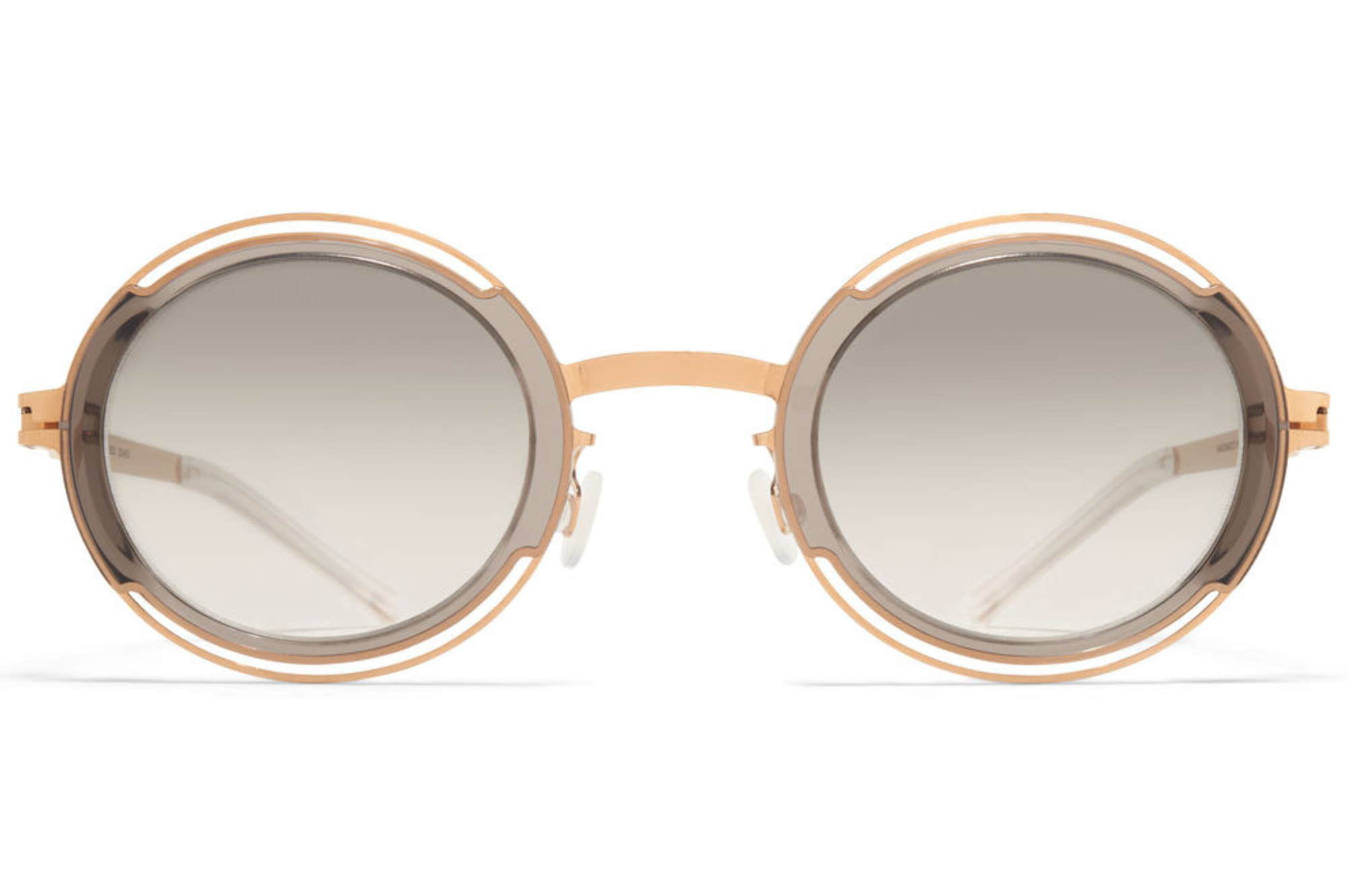 Occhiali da sole MYKITA PEARL A83-Champagne Gold Clear Ash