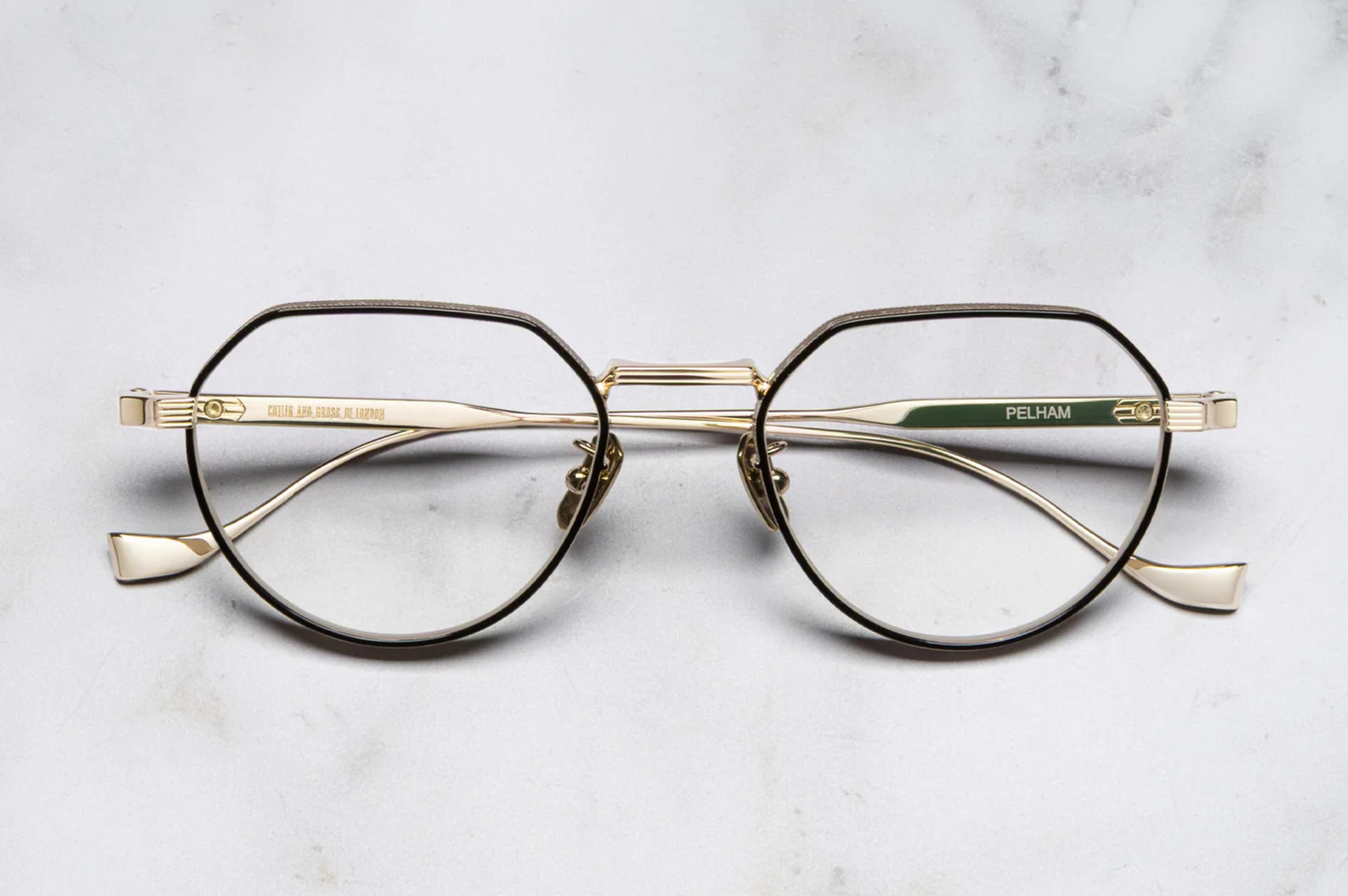 Occhiali da vista Cutler And Gross Pelham 1430 Black Gold