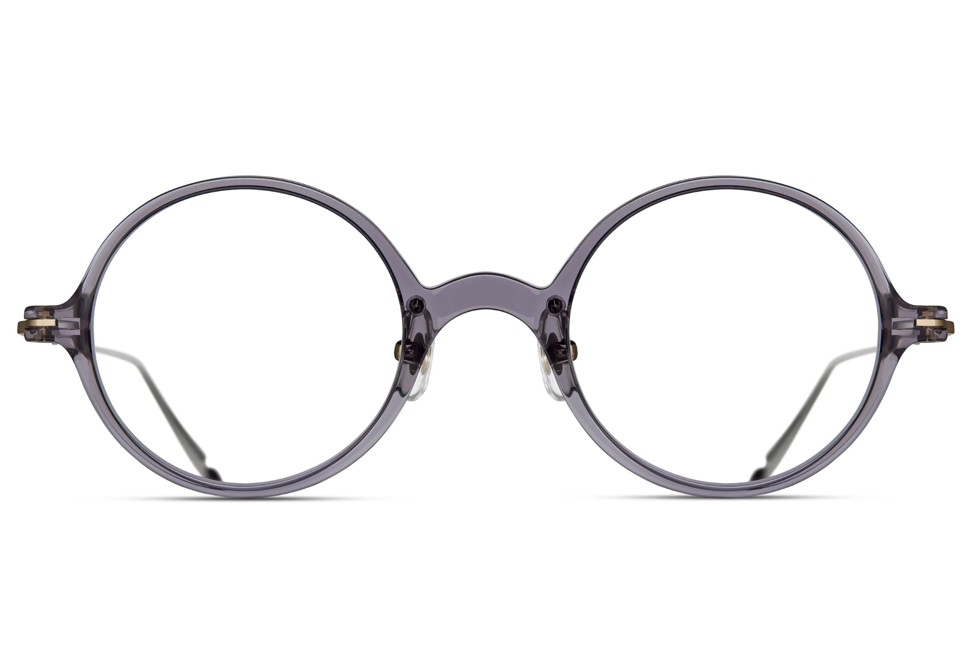 Occhiali da vista MATSUDA M2054 Light Blue Crystal - Brushed Pale Gold