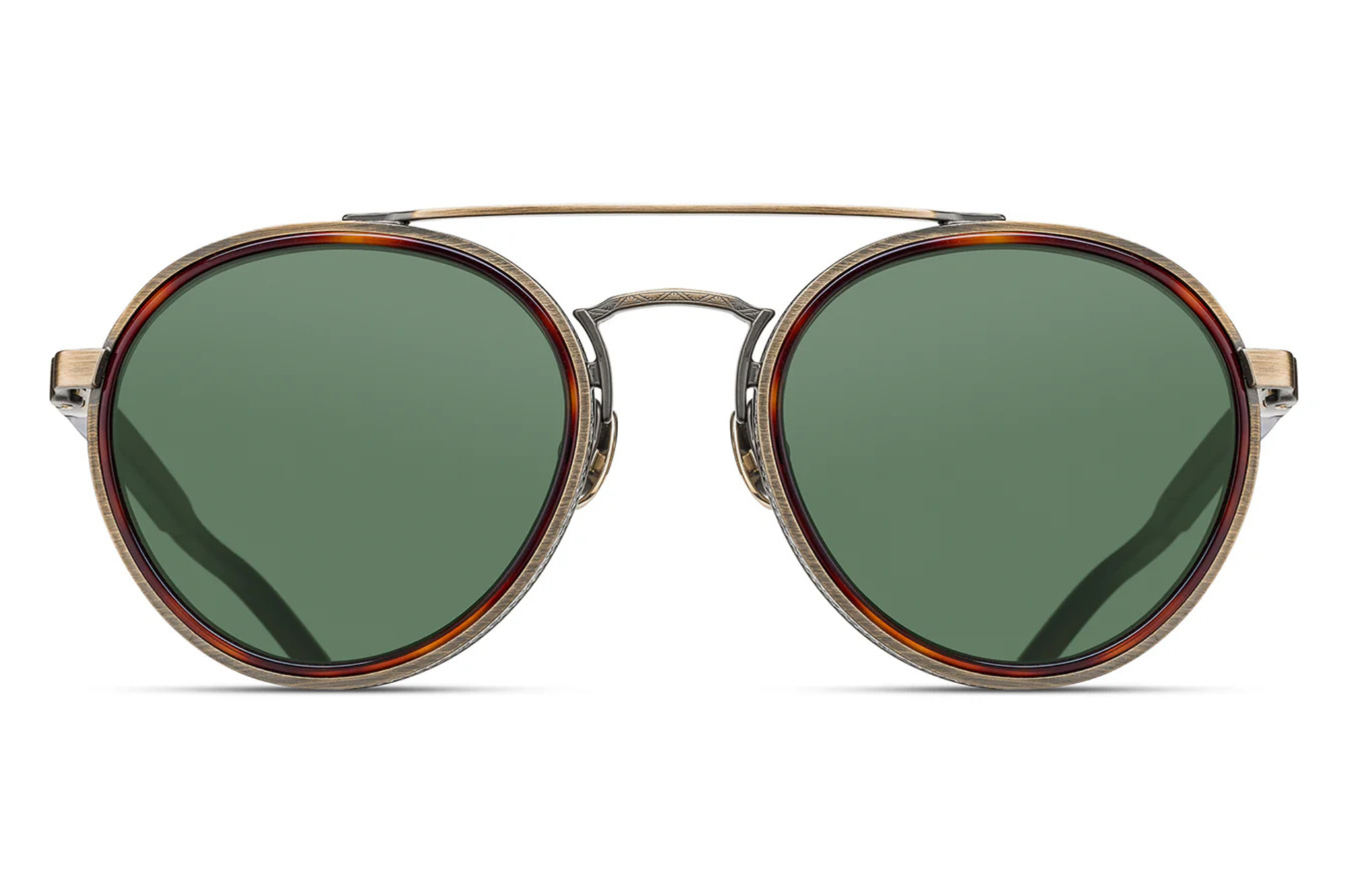 Occhiali da sole MATSUDA M3156 ANTIQUE GOLD DARK TORTOISE