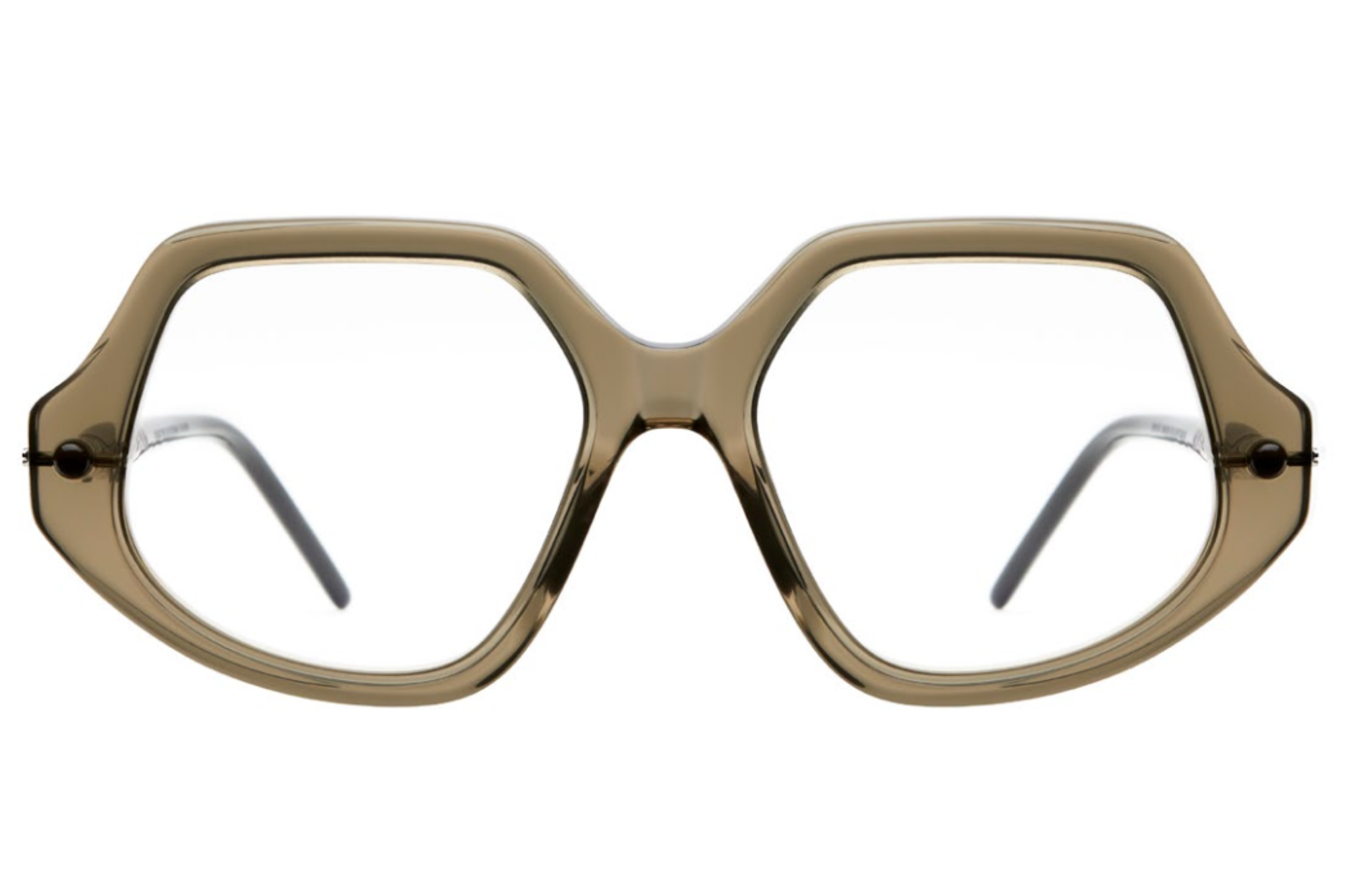 Occhiali da vista KUBORAUM P20 Trasparent Olive