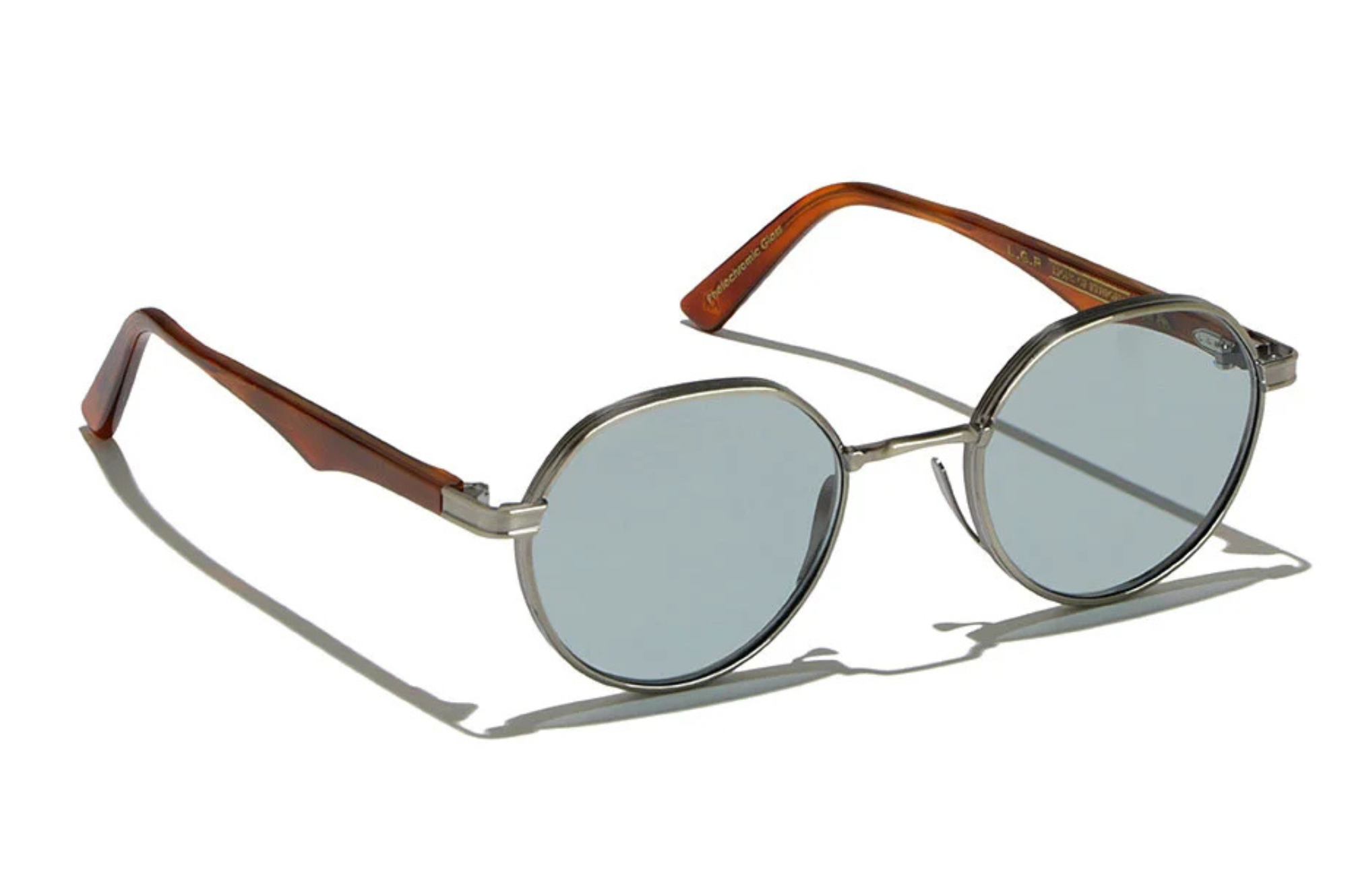 Occhiali da sole L.G.R. Meknes Silver Antique