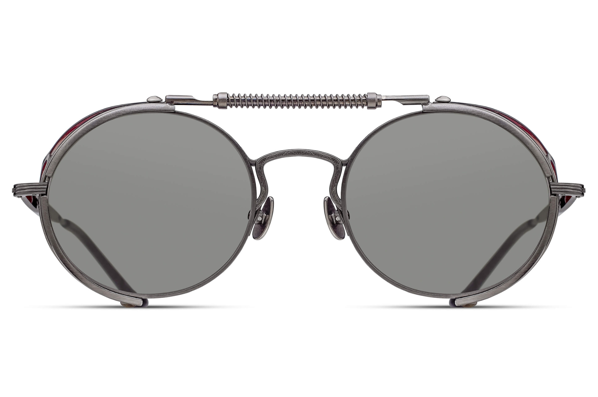 Occhiali da sole MATSUDA 2809H-V2 Brushed Ruthenium - Red