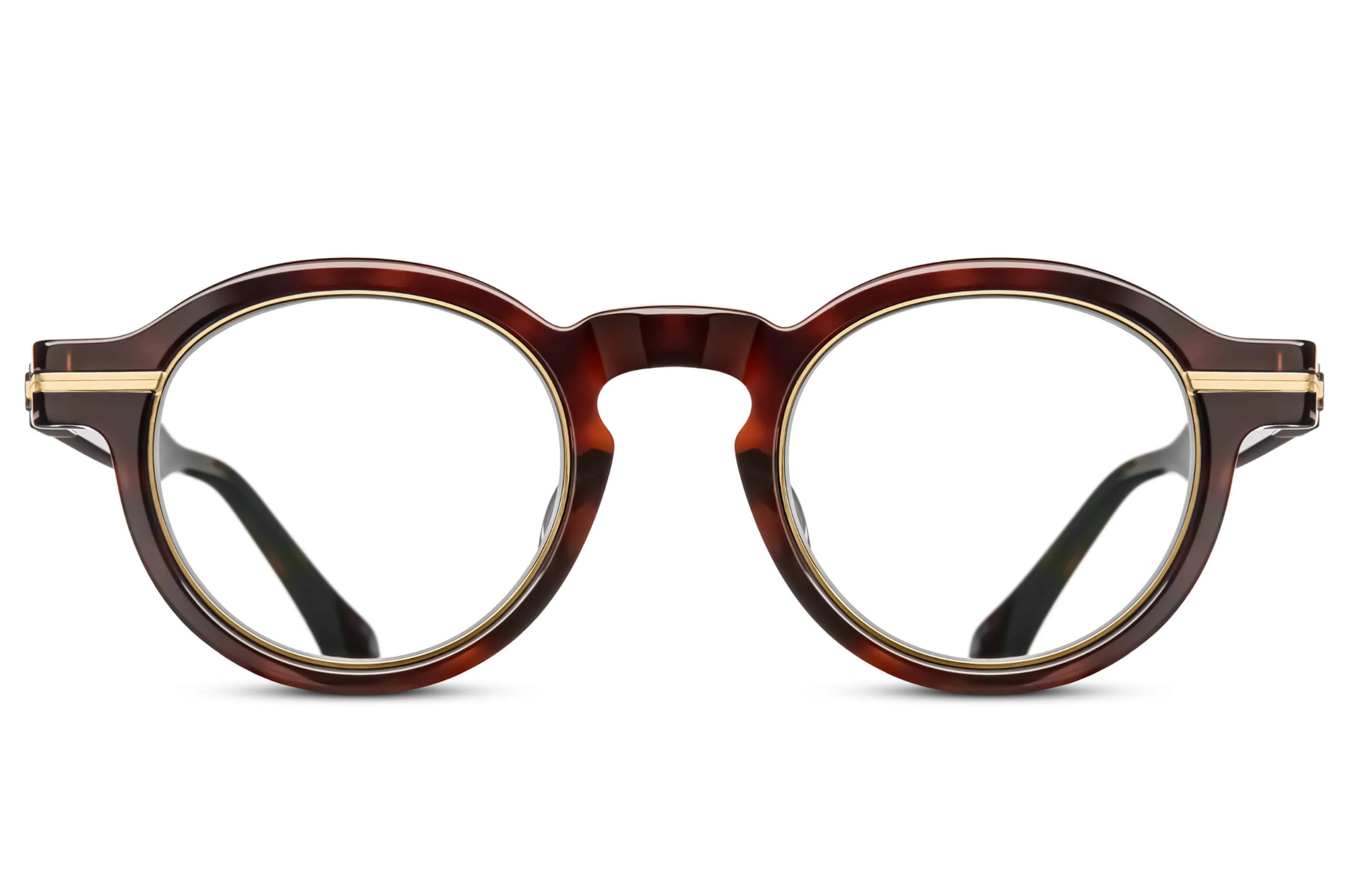 Occhiali da vista MATSUDA M2050 Dark Tortoise - Antique Gold