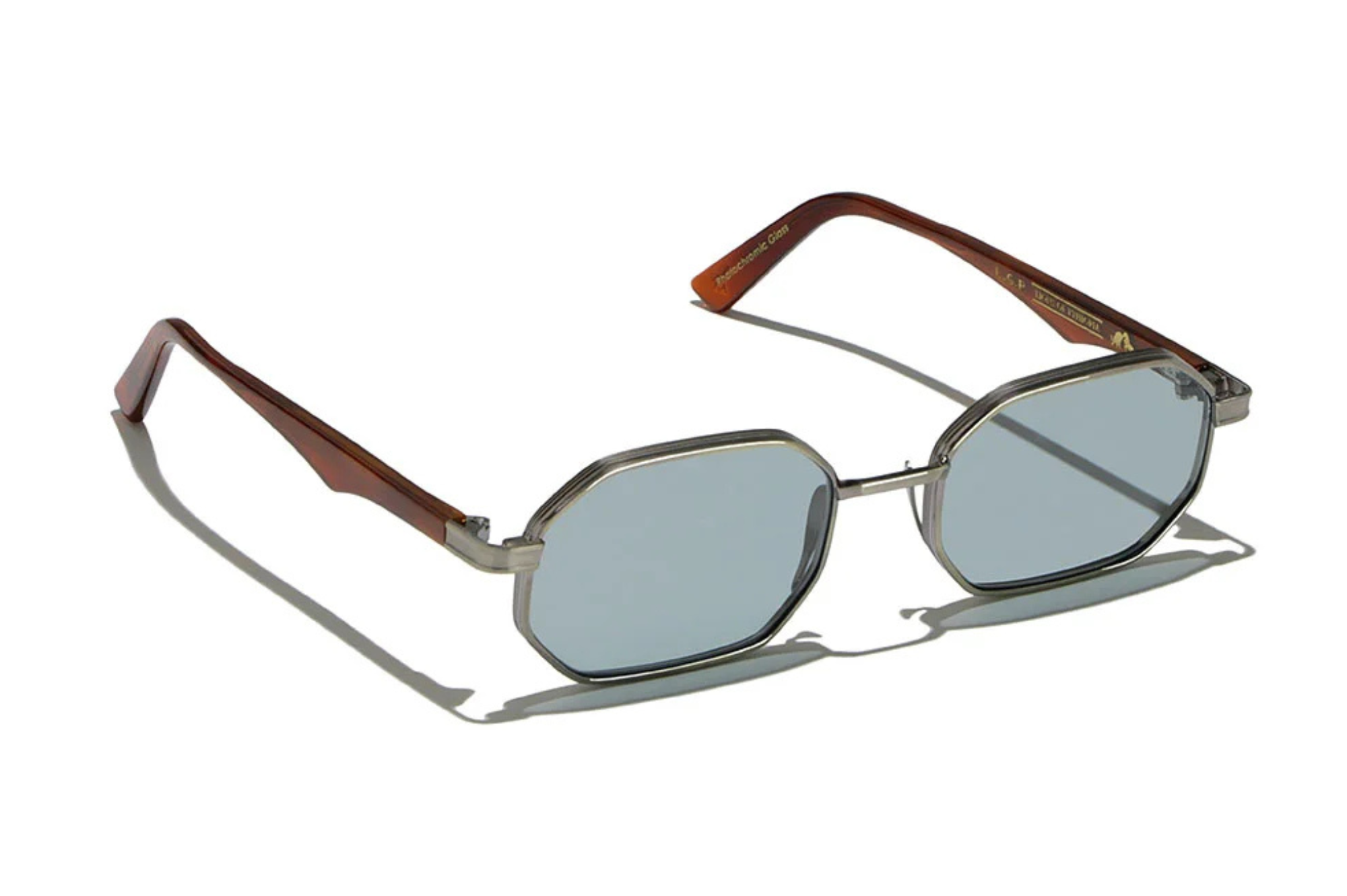 Occhiali da sole L.G.R. Axum Silver Antique