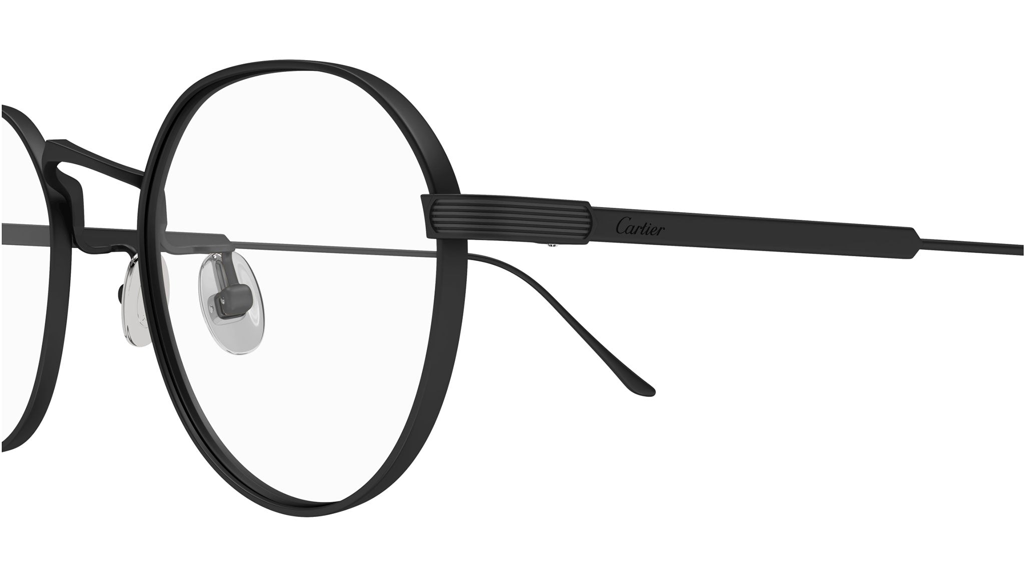 Occhiali da vista CARTIER CT0561OA Matte black pvd finish
