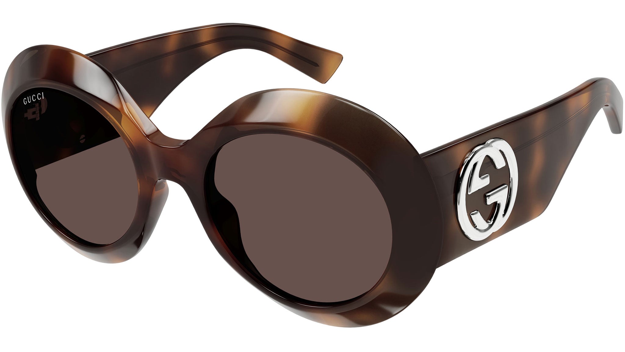 Occhiali da sole GUCCI GG1647S Shiny medium havana