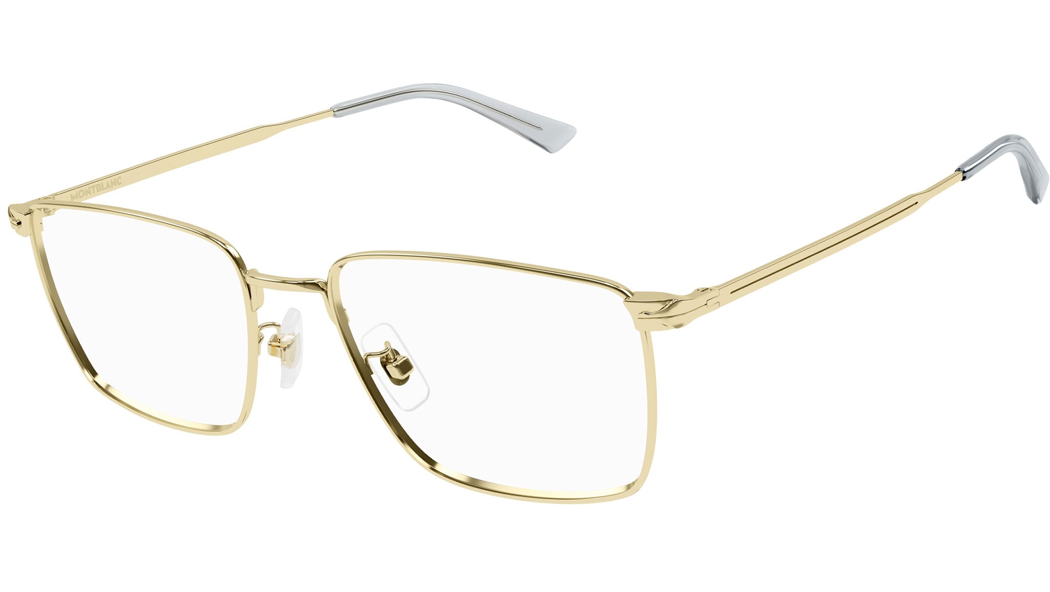 Occhiali da vista MONTBLANC MB0308O Shiny light gold