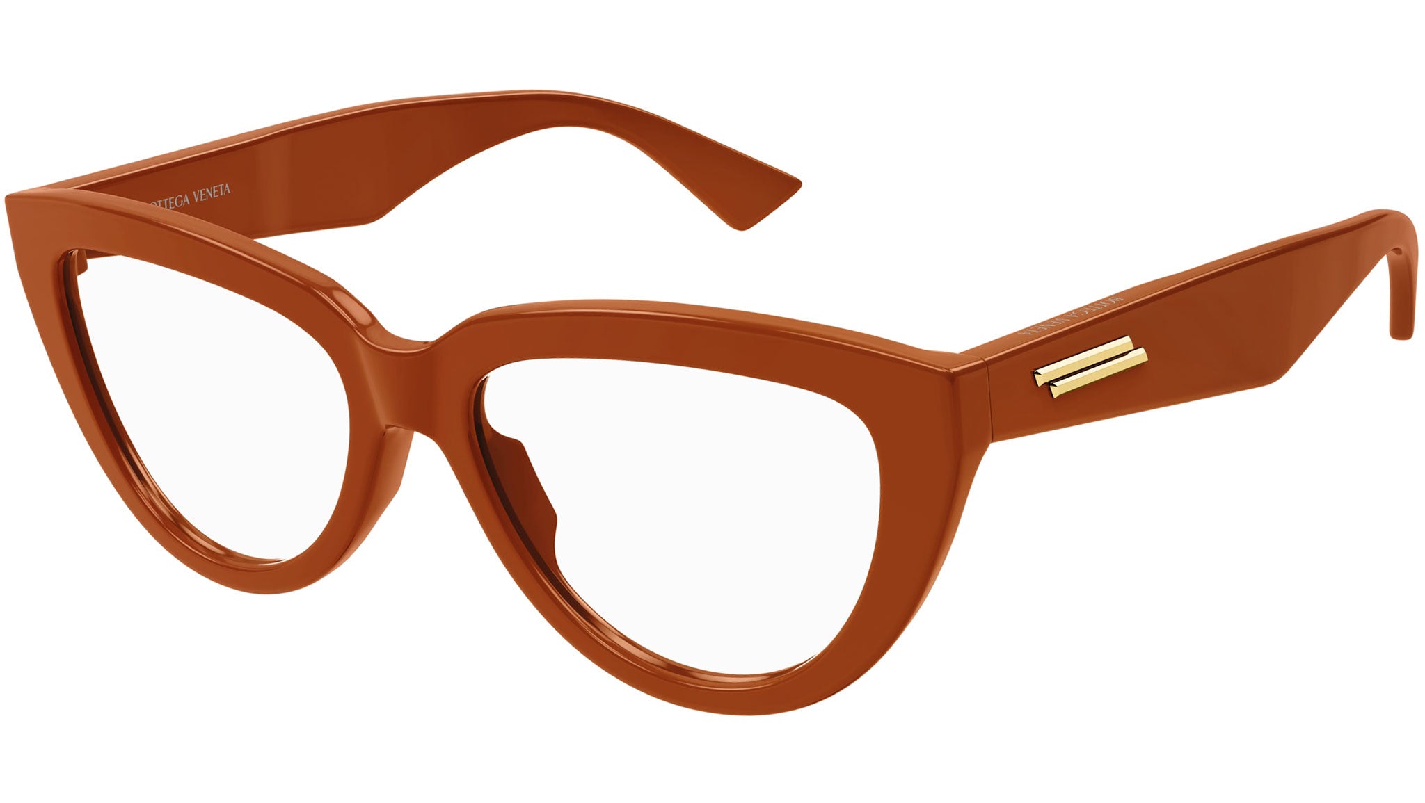 Occhiali da vista BOTTEGA VENETA BV1259O Shiny solid orange opium