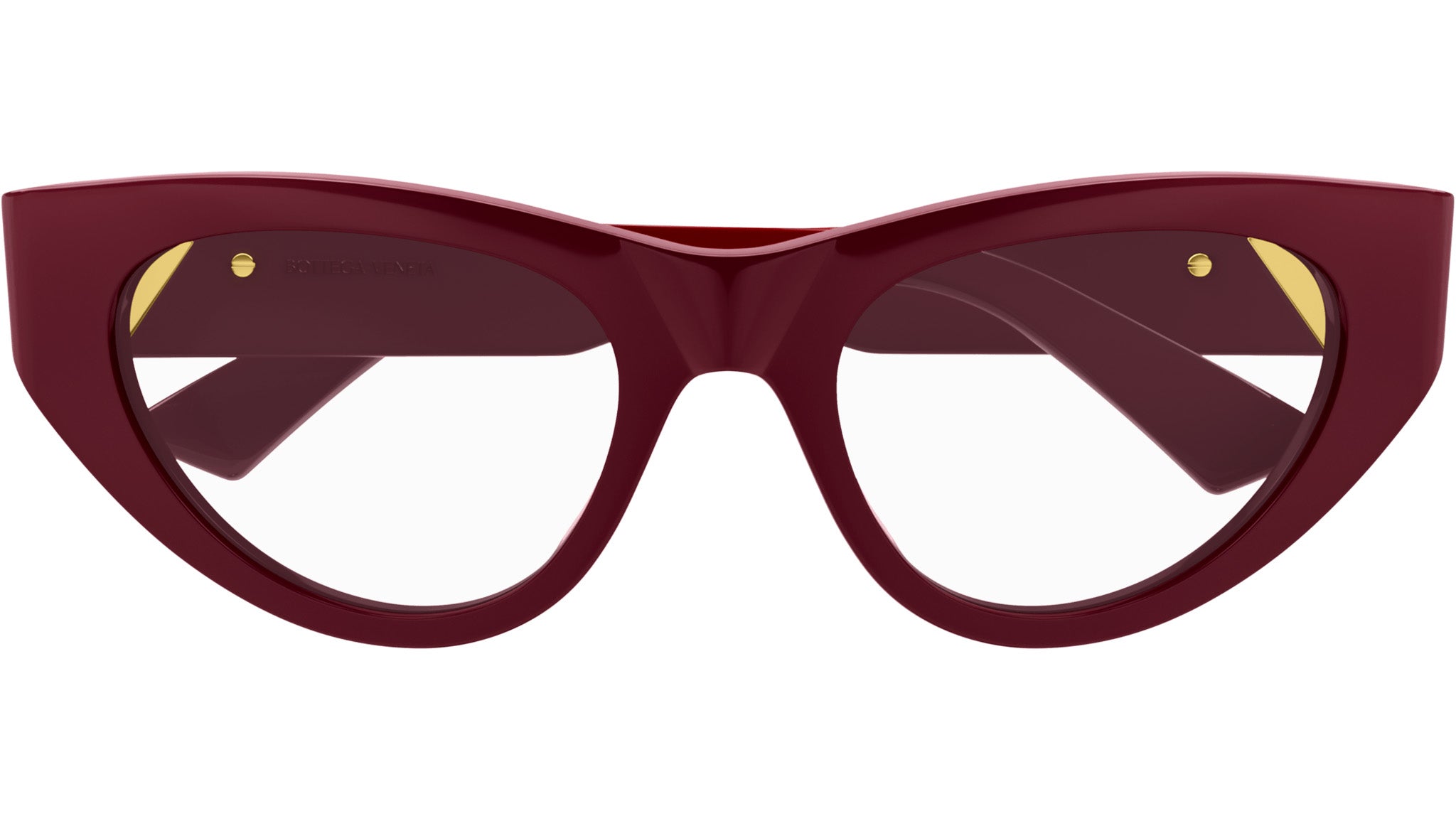 Occhiali da vista BOTTEGA VENETA BV1179O Shiny solid burgundy