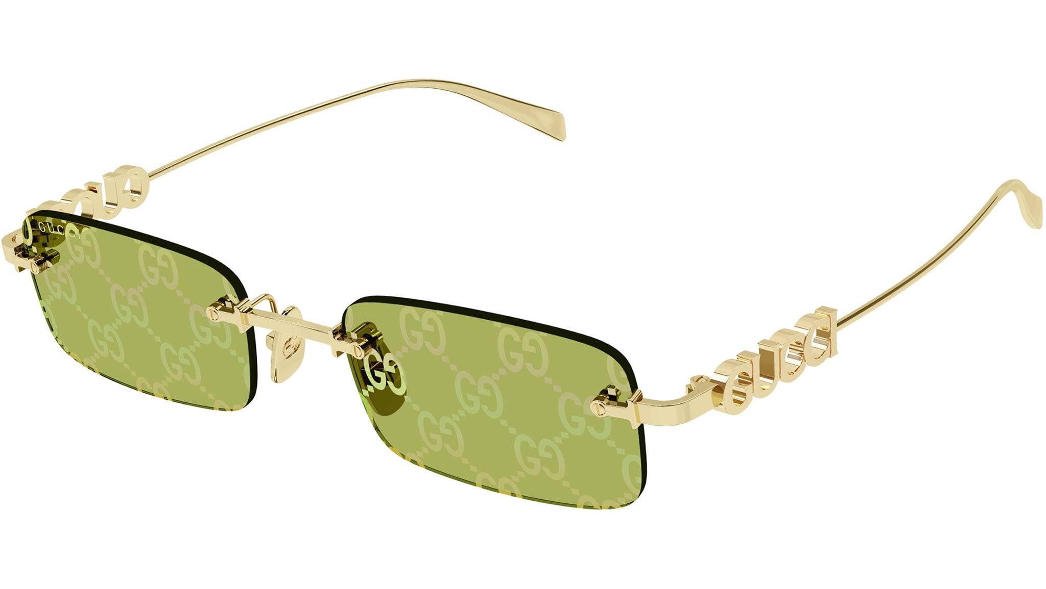 Occhiali da sole GUCCI GG1808S Shiny yellow gold