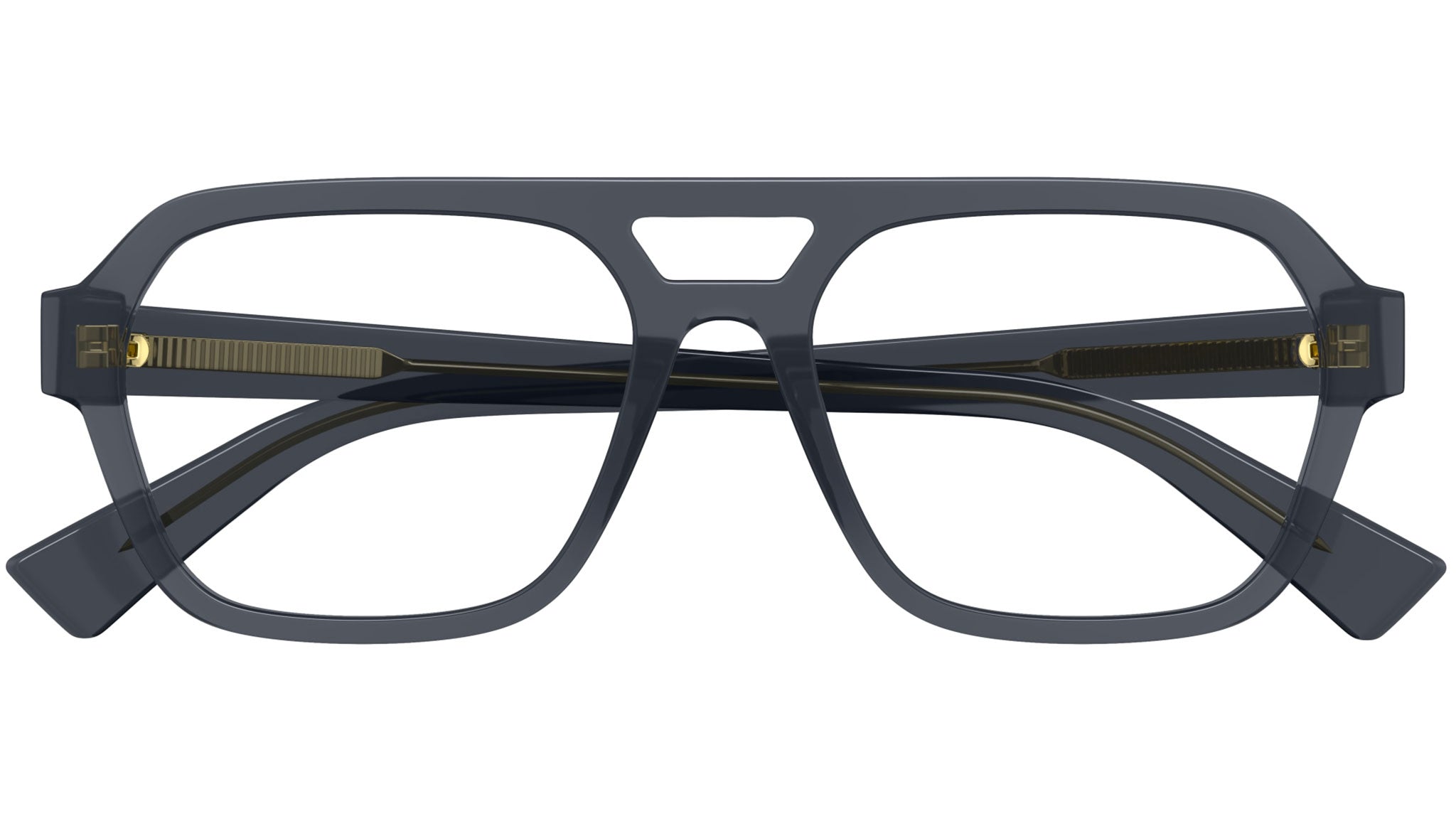 Occhiali da vista BOTTEGA VENETA BV1336OA Shiny transparent dark grey