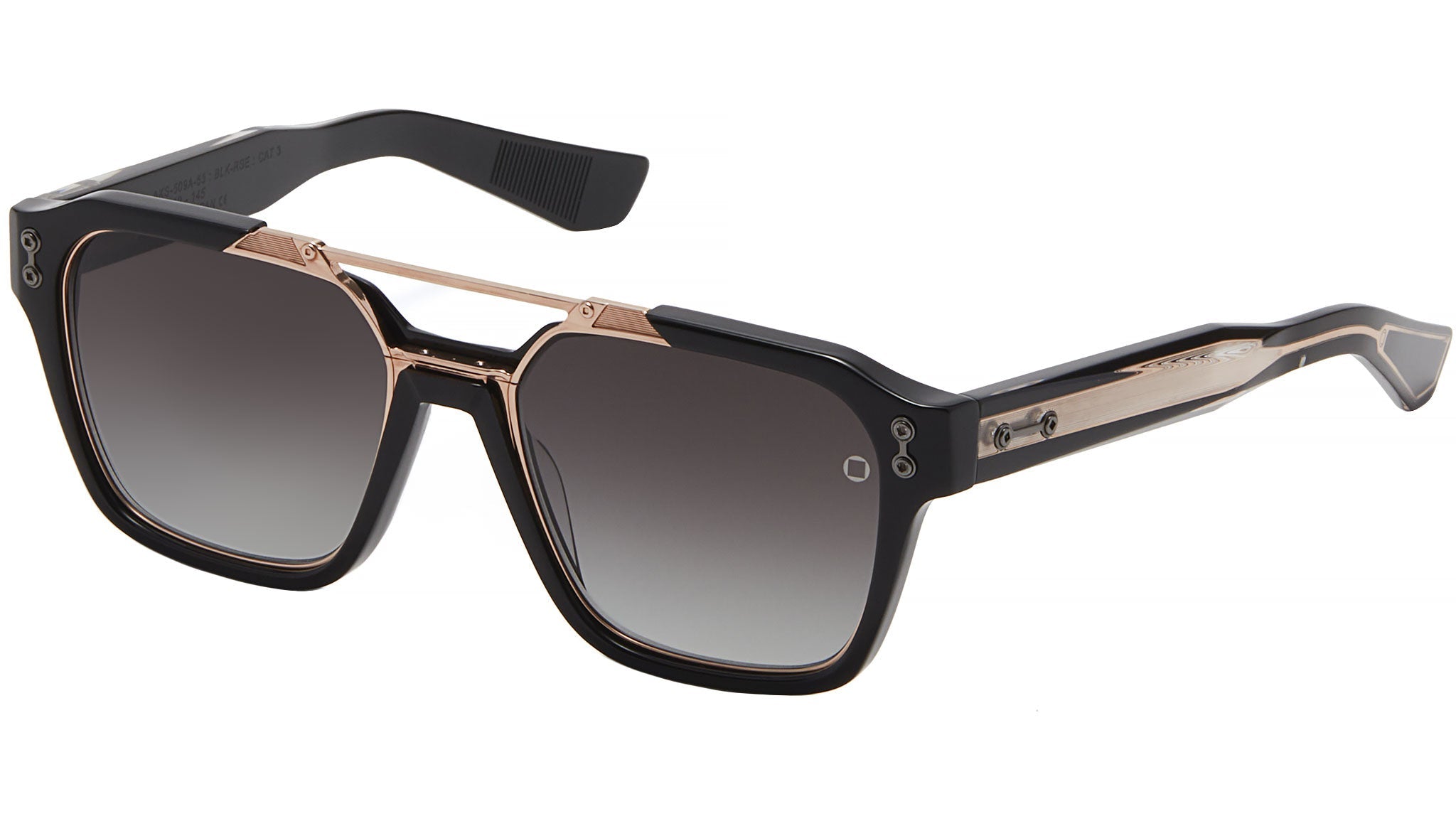 Occhiali da sole AKONI Discovery Black rose gold
